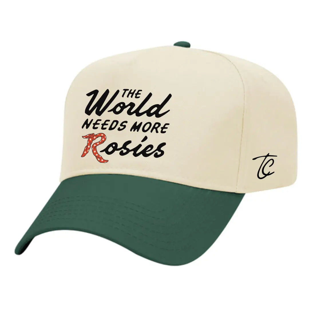 Radial Legacy Rosie Curved Brim Snapback Hat – Natural / Green