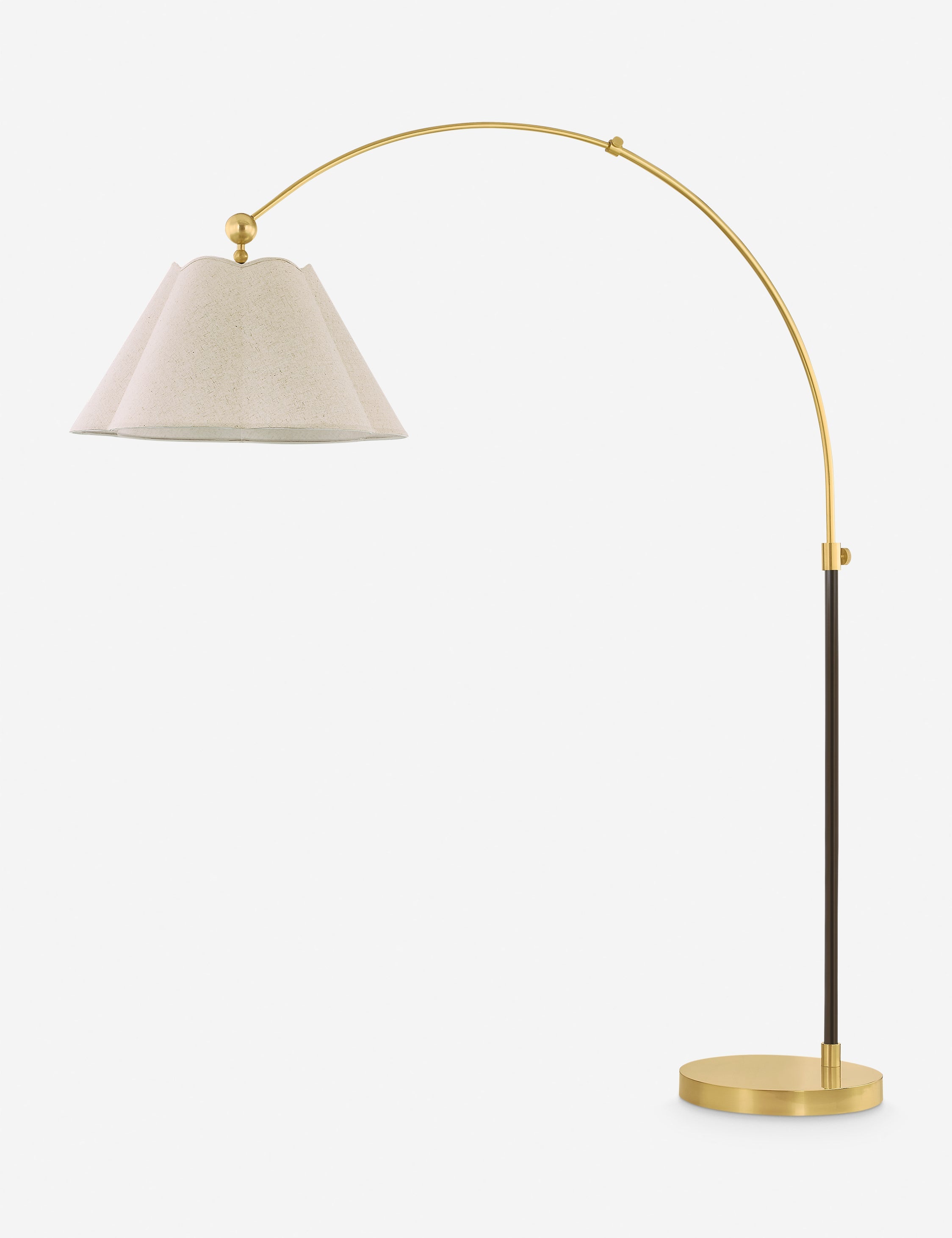 Lulu and Georgia Serant Floor Lamp – Antique Brass