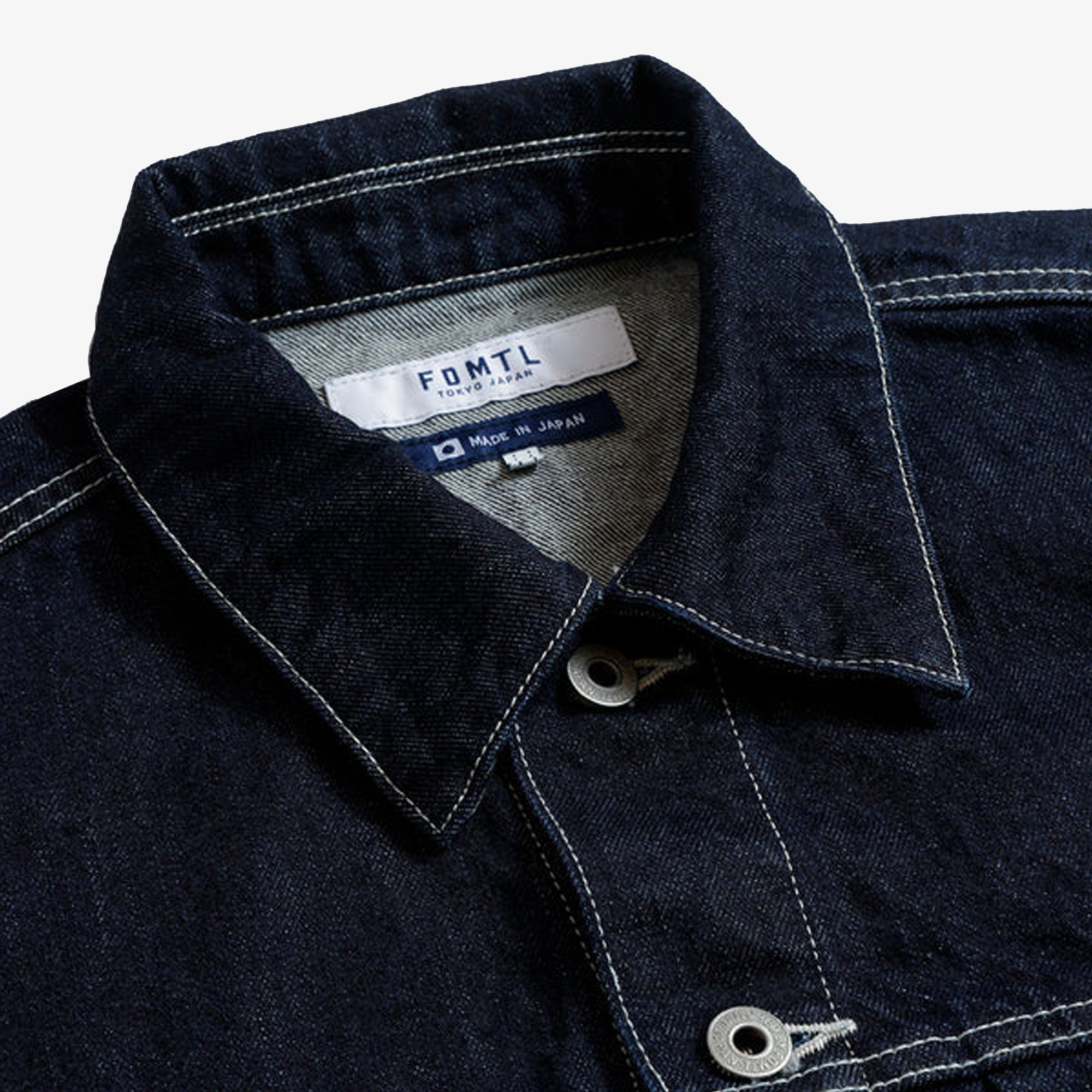 Fdmtl | Denim Jacket Rinse { Indigo - view 3