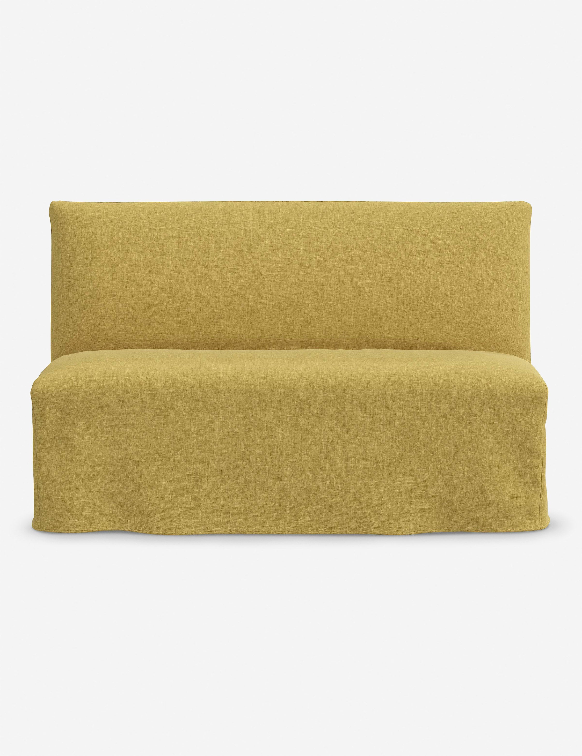 Lulu and Georgia Haddan Slipcover Dining Bench - view 6