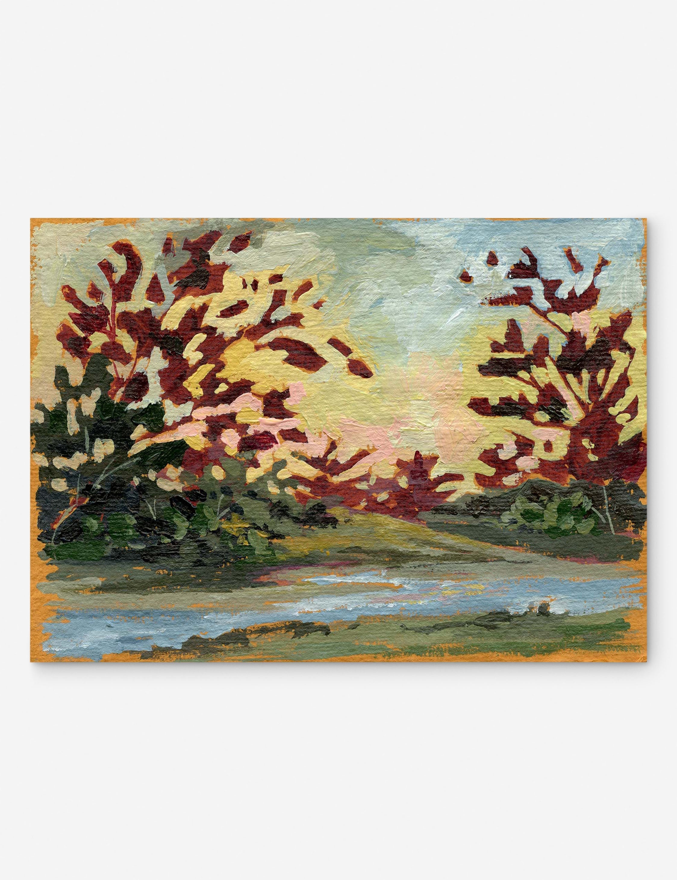 Lulu and Georgia Summer's End Print by Laurel-Dawn Latshaw