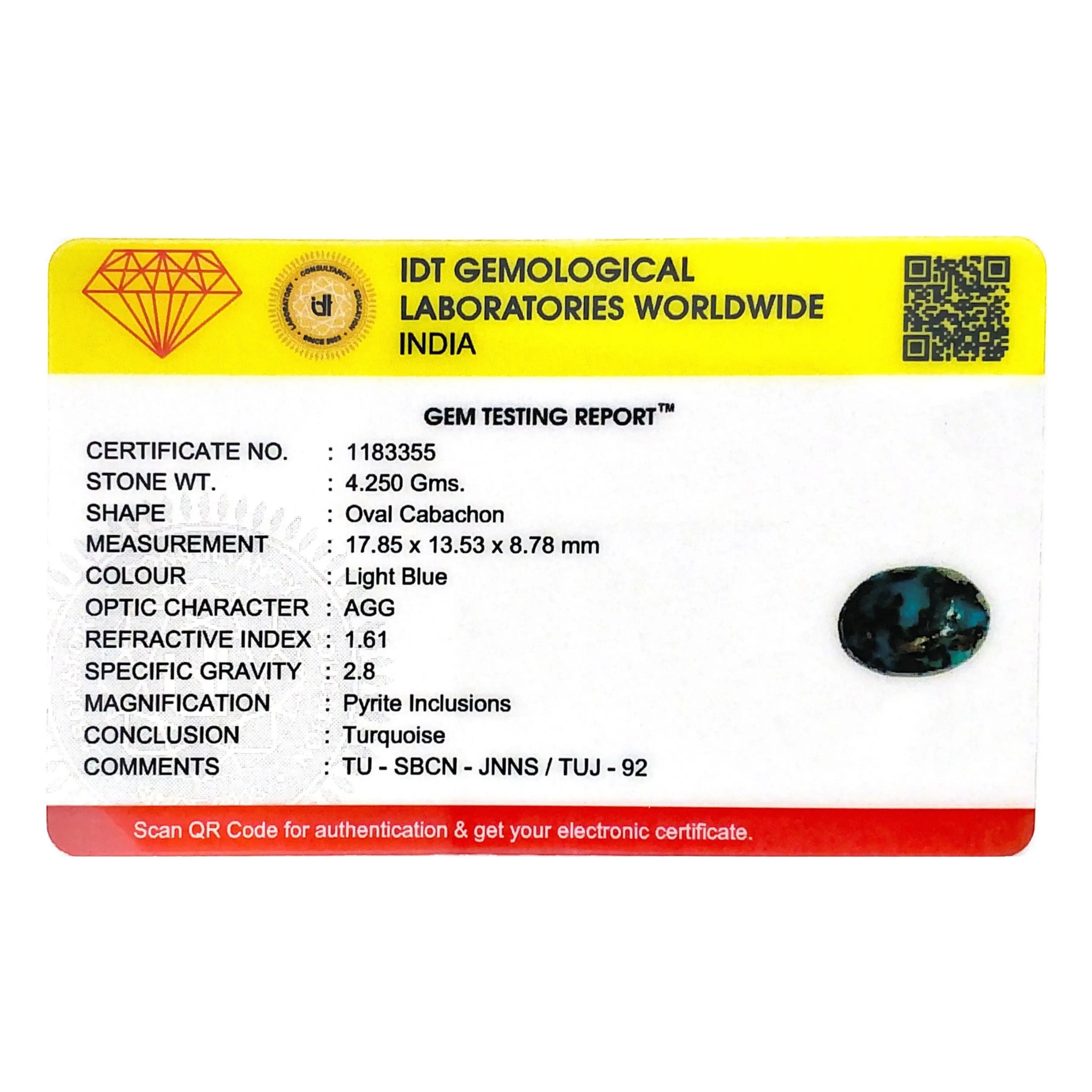 Pramogh Irani Firoza - 21.25 Carat - view 4