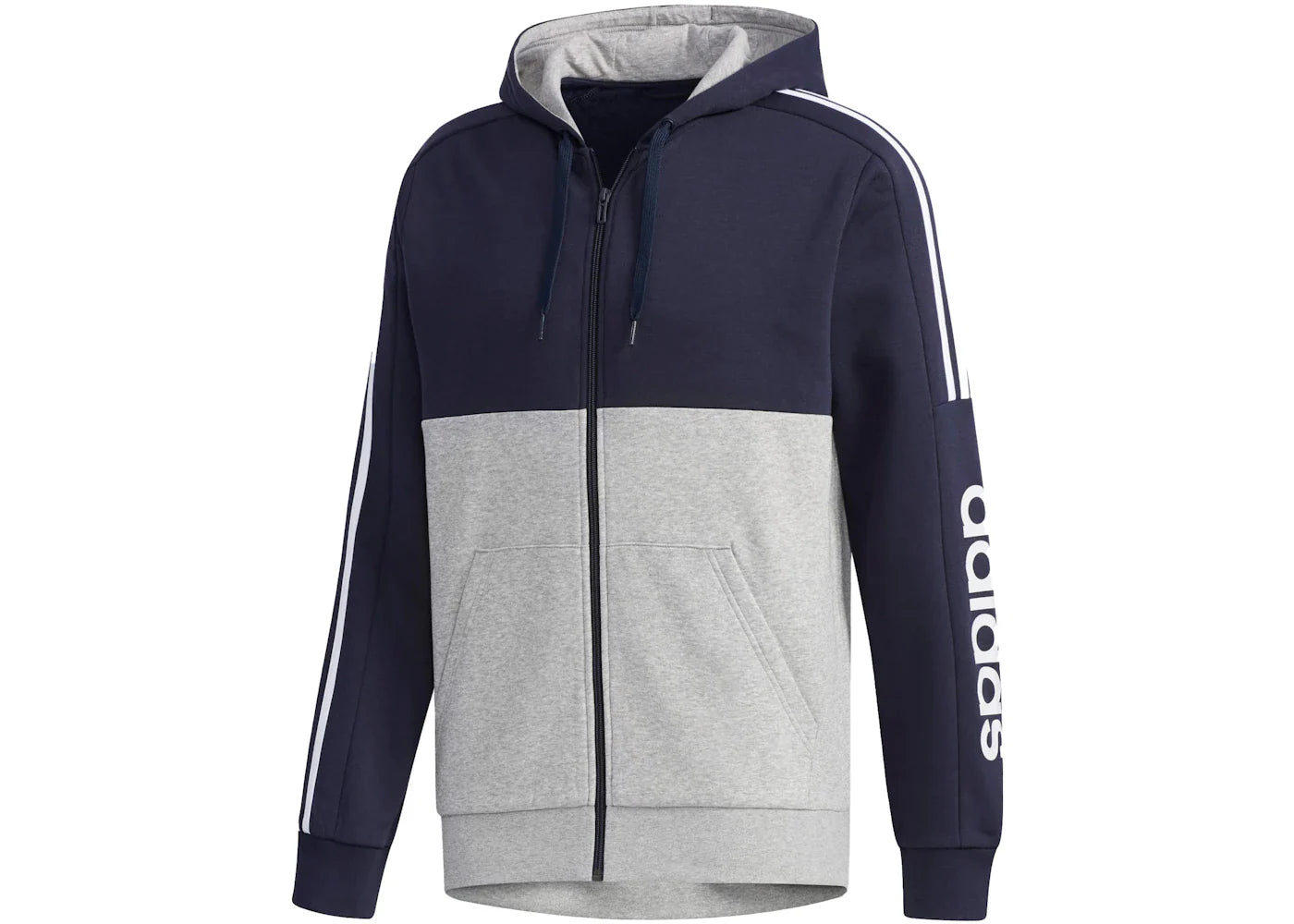 adidas Essentials Colorblock Track Jacket Legend Ink/Medium Grey Heather/White