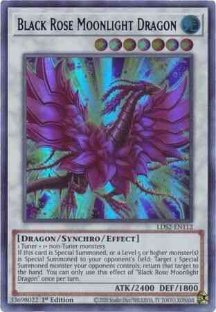 Yu-Gi-Oh! Black Rose Moonlight Dragon (Blue) - LDS2-EN112 - Ultra Rare - 1st Edition