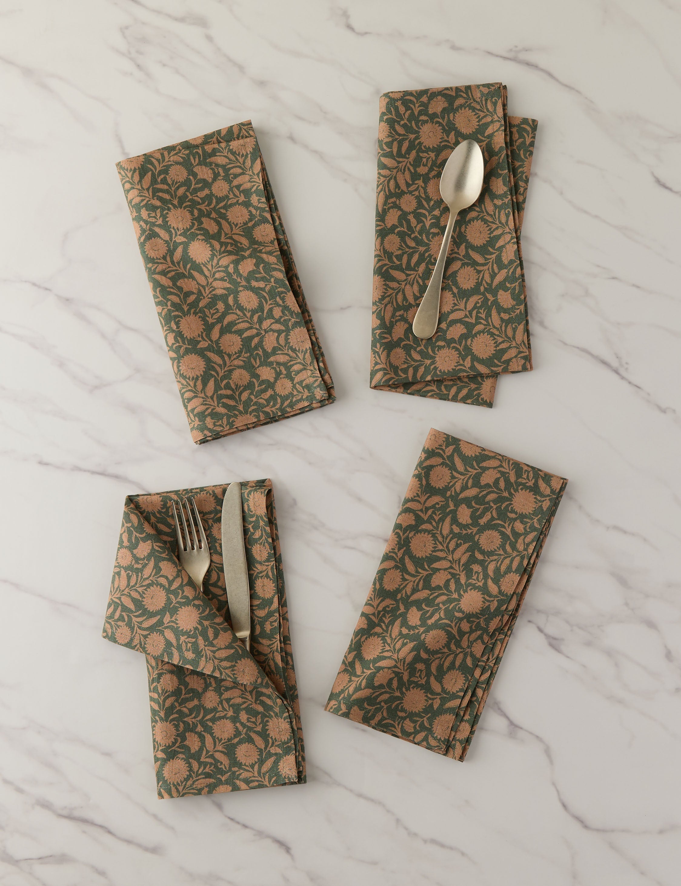 Lulu and Georgia Fransen Table Linens – Clover and Flamingo - view 2