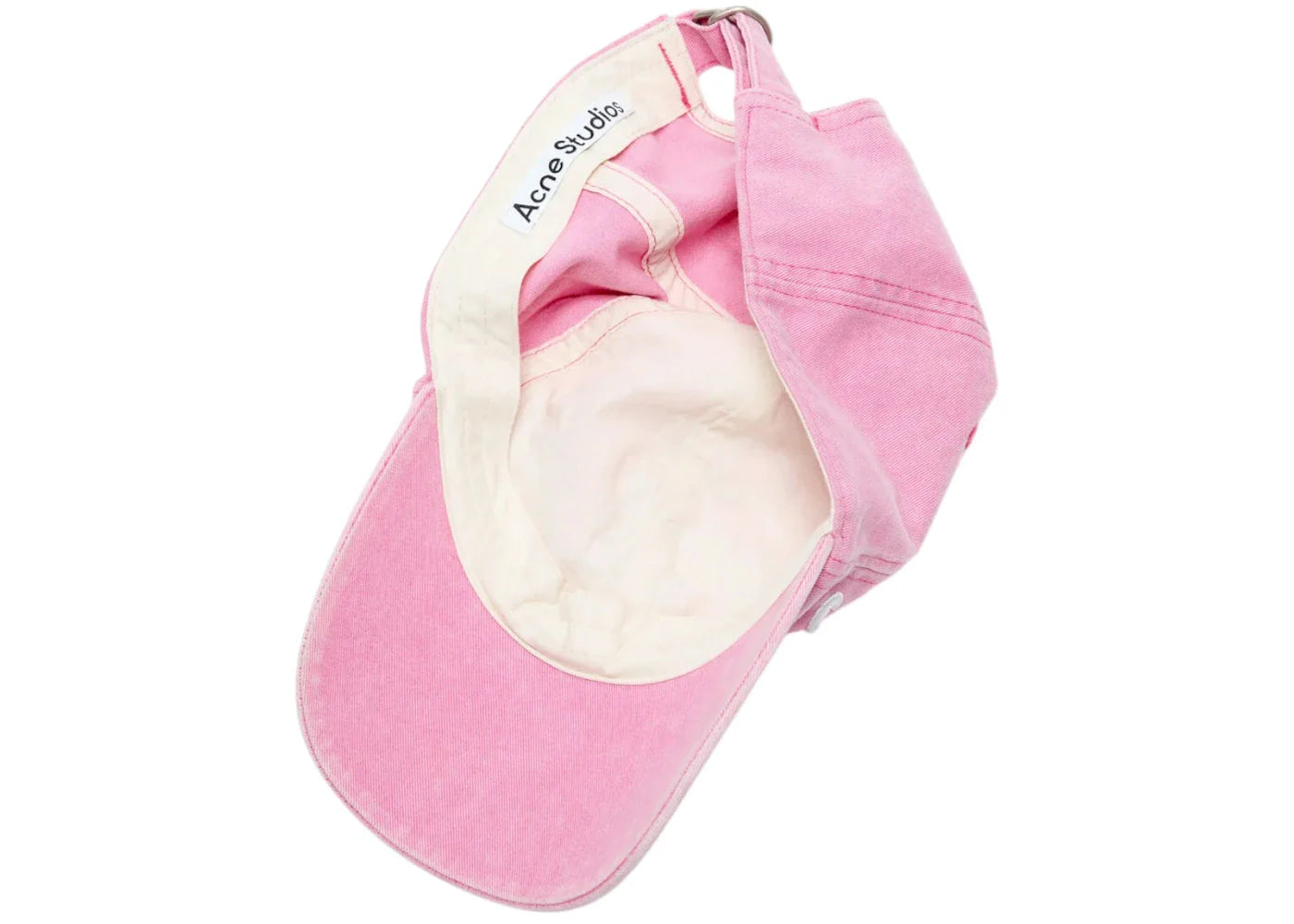 Acne Studios Logo Baseball Cap Bubble Pink - view 3