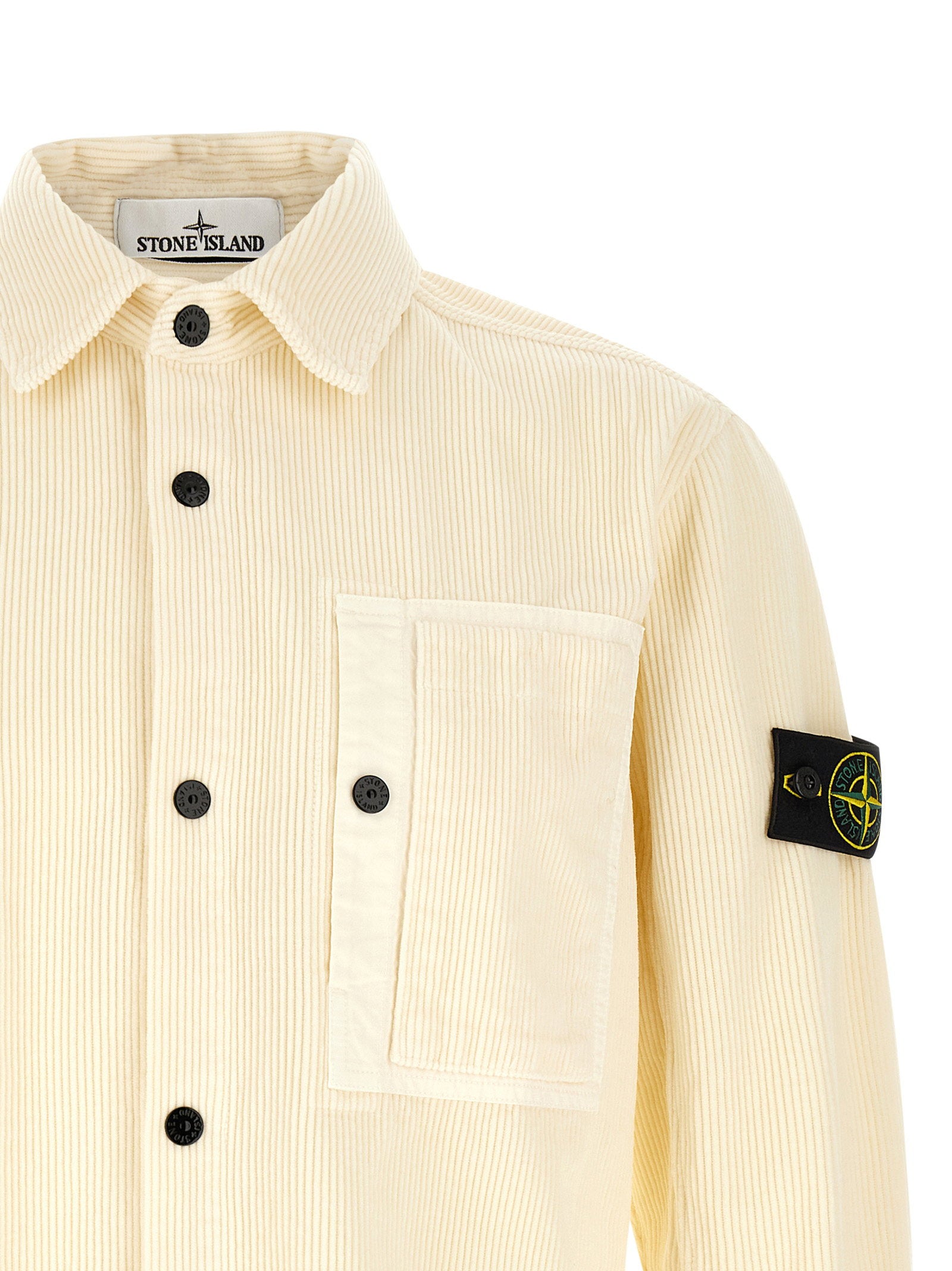 Stone Island 1200016 Overshirt – 100% cotton - view 3