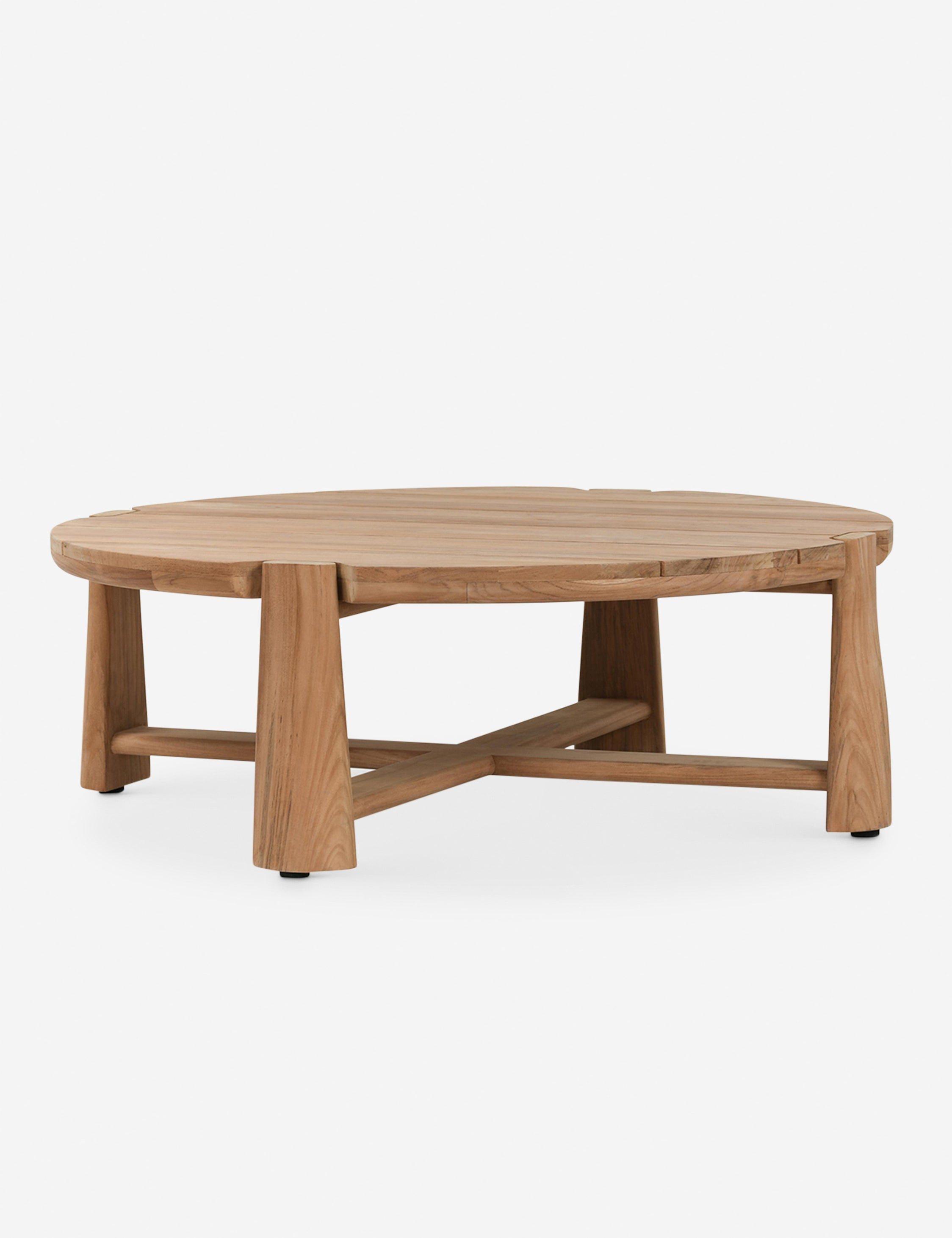 Lulu and Georgia Alden Outdoor Round Coffee Table - view 2