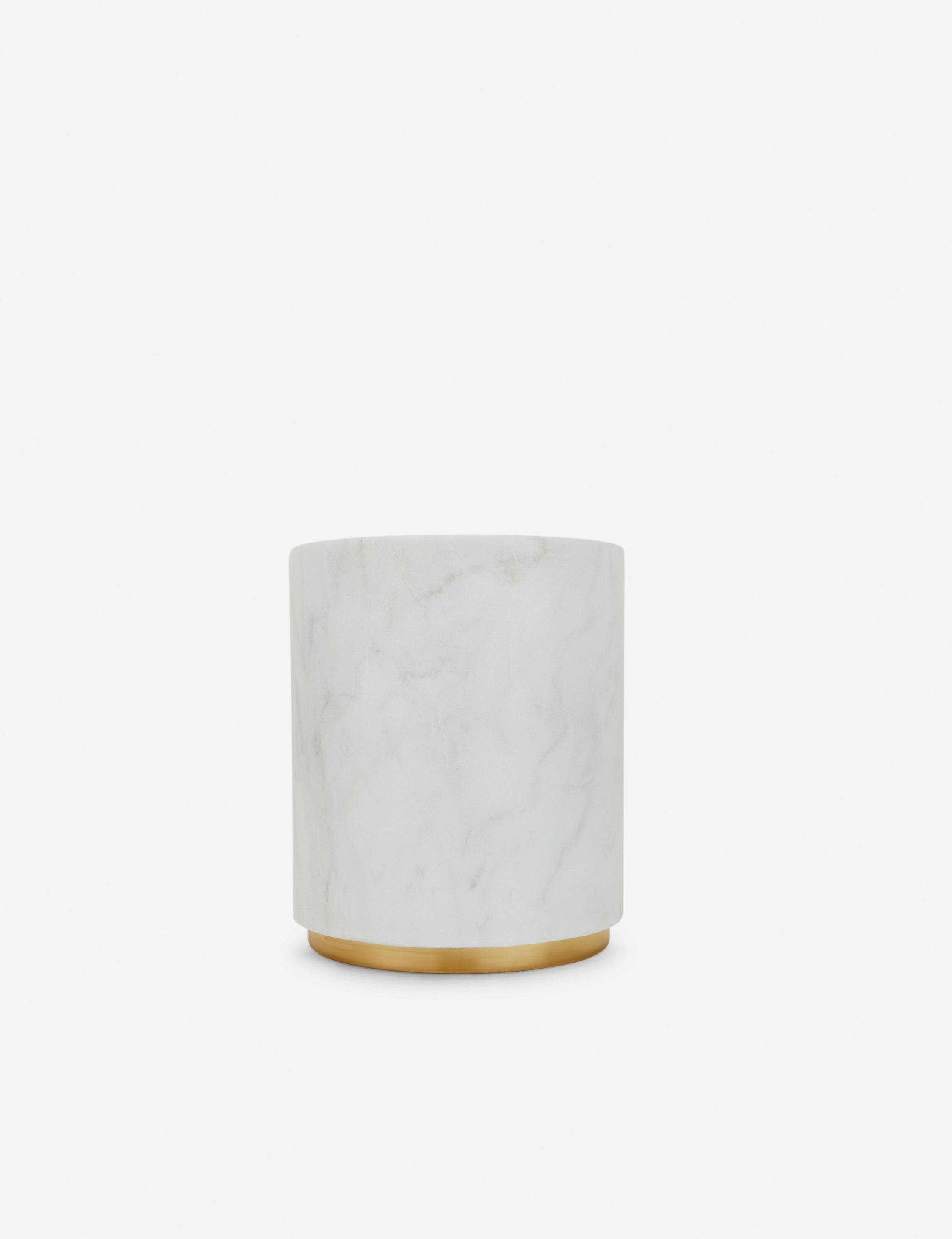 Lulu and Georgia Simple Marble Utility Canister by Hawkins New York