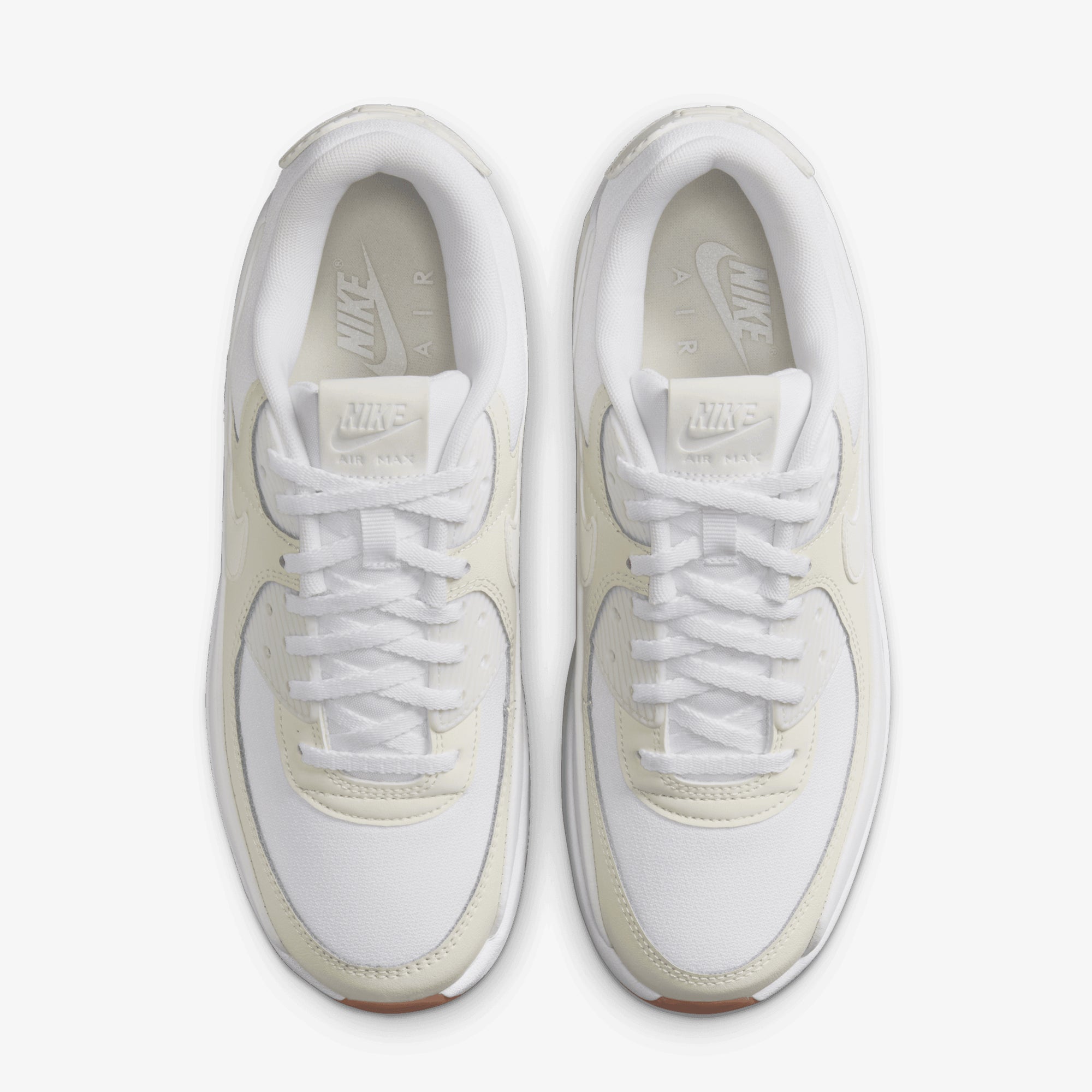 Nike | AIR MAX 90 LV8 { WHITE/SAIL-SOFT PEARL-PLATINUM TINT - view 2