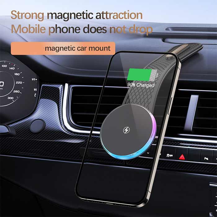 BlackTree Bendable Magnetic Wireless Charger & Car Mount - view 5