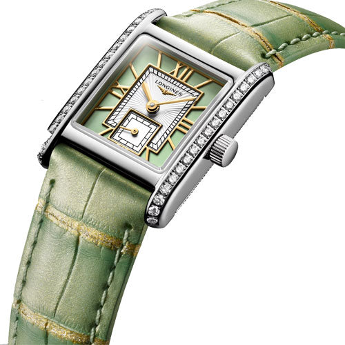 Longines Mini Dolcevita Green Dial Women 29mm - view 2