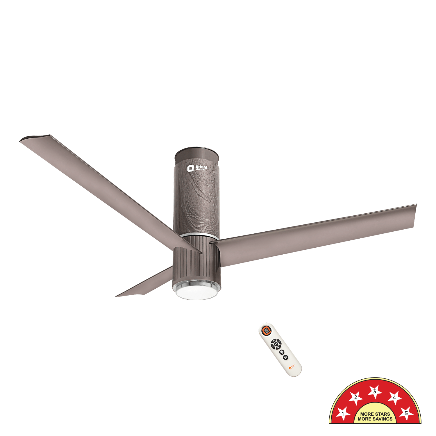 orientelectric Aeroslim with IoT, Remote & 3CCT Underlight BLDC PRO Smart Ceiling Fan