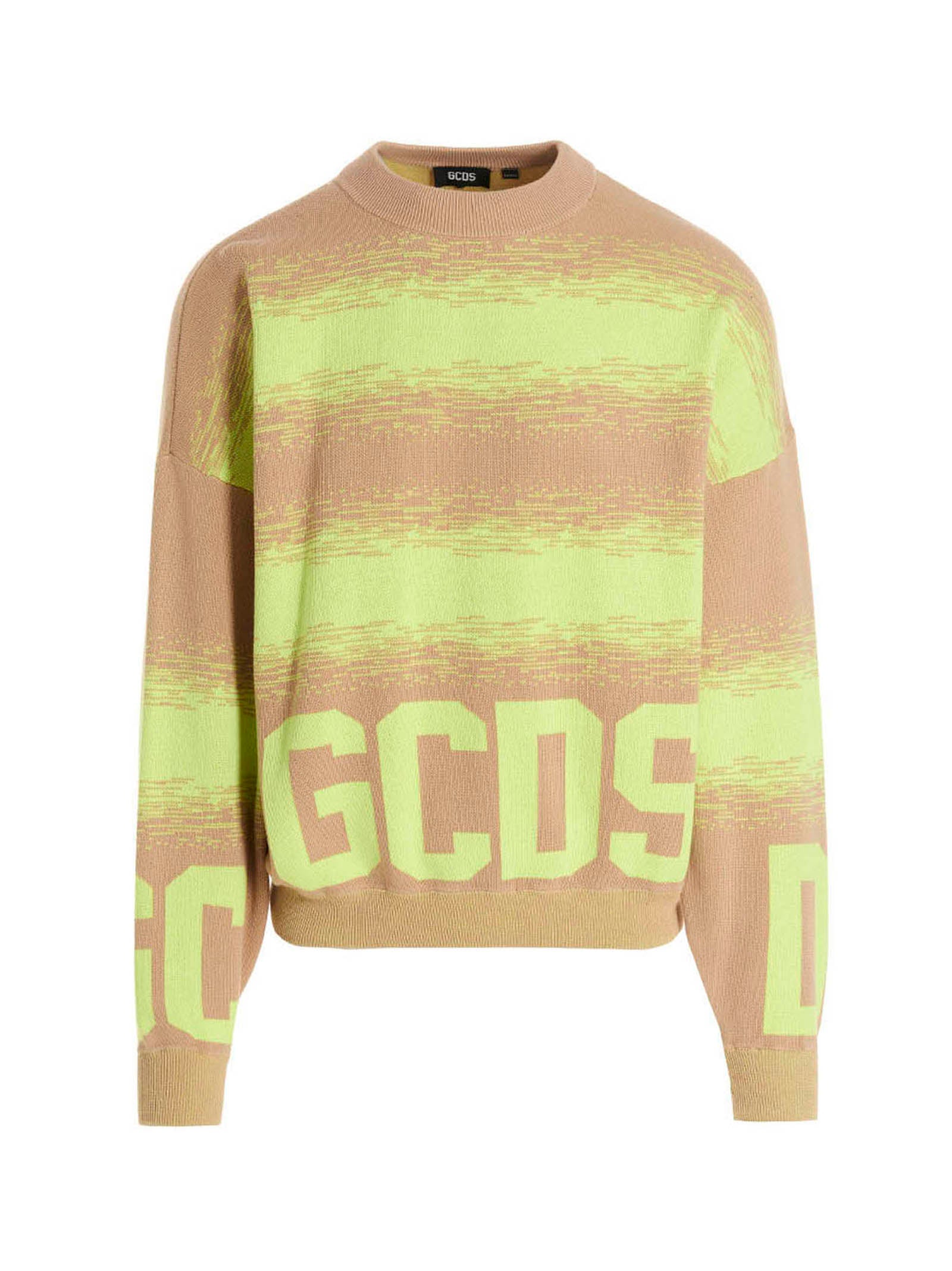 Gcds Low Band Degradè Sweater – 100% cotton