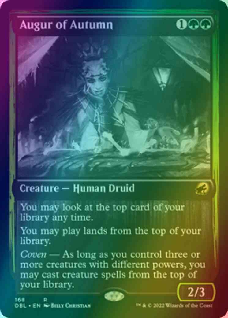 Magic Augur of Autumn [168] [Innistrad: Double Feature] [Foil]