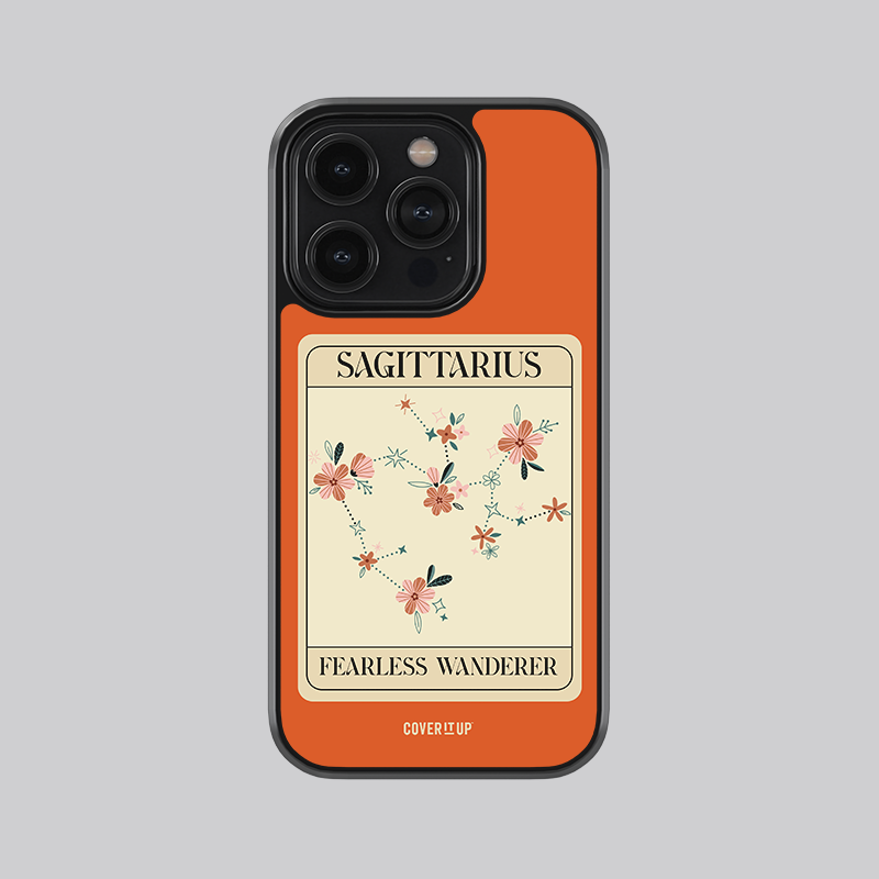 Cover It Up Sagittarius Zodiac Glass Case