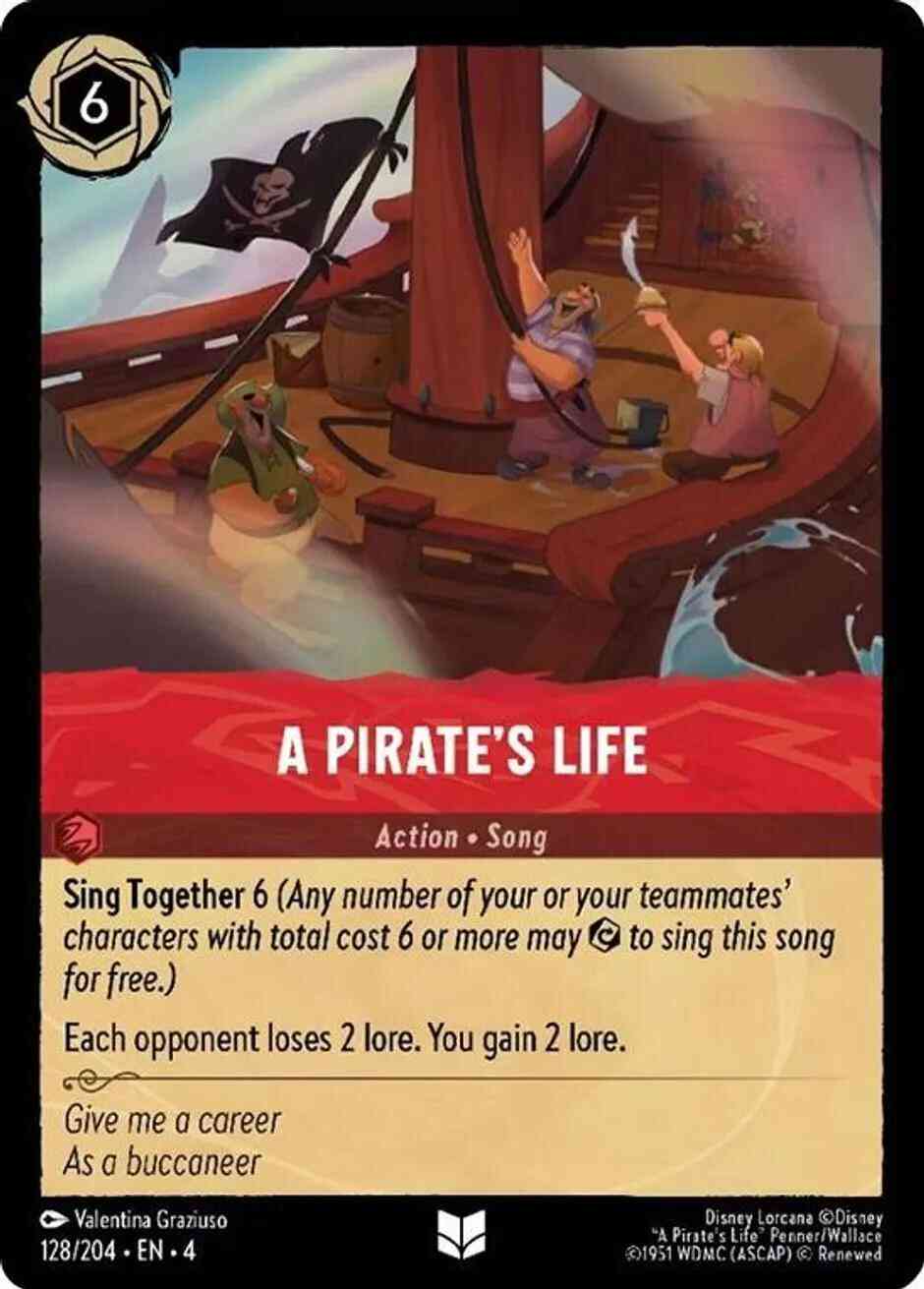 Return non-foil – Lorcana A Pirate's Life - 128/204 [Ursula's Return] [Non-Foil]