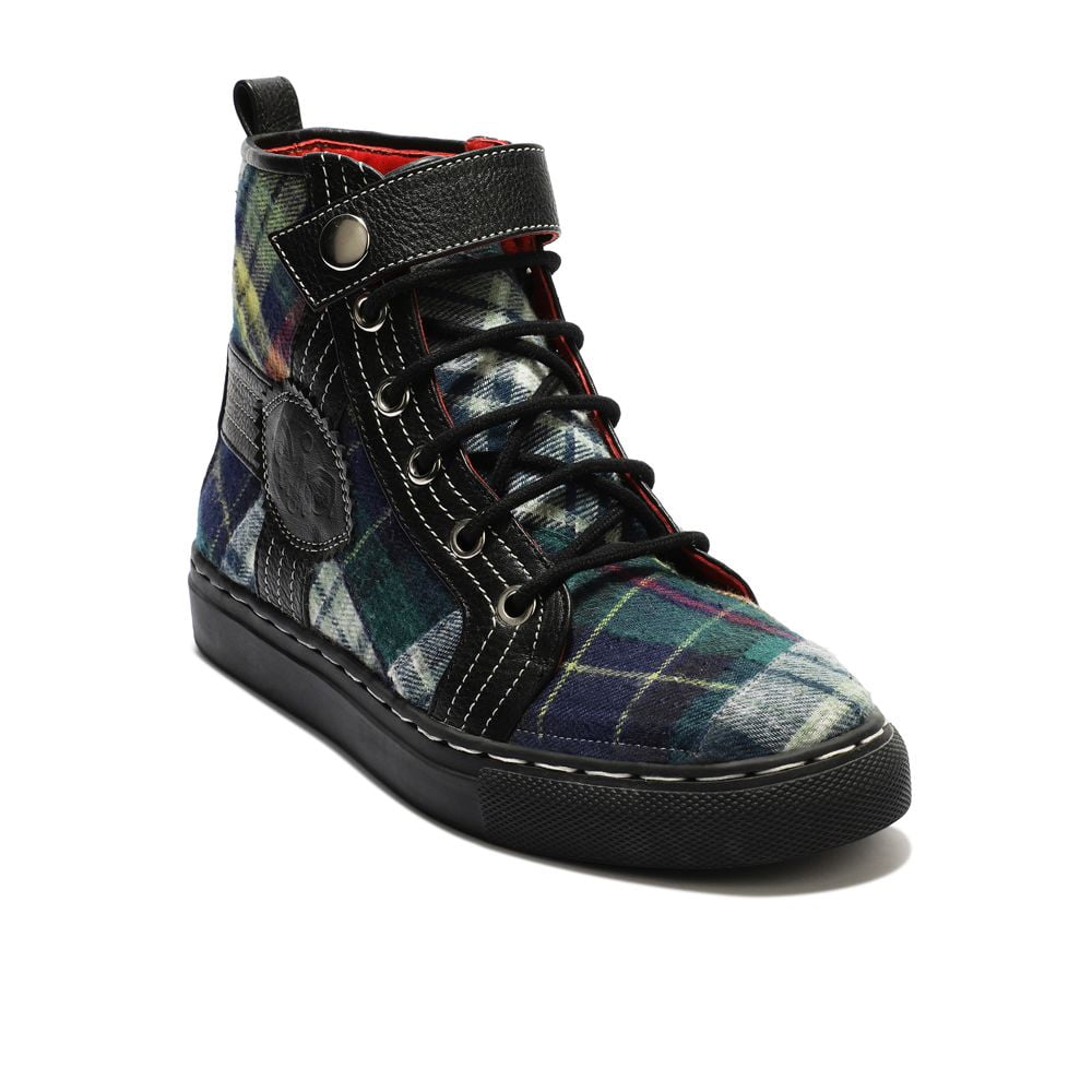 Banjaaran India Green Tartans High_Tops for Women (discontinued) - view 5