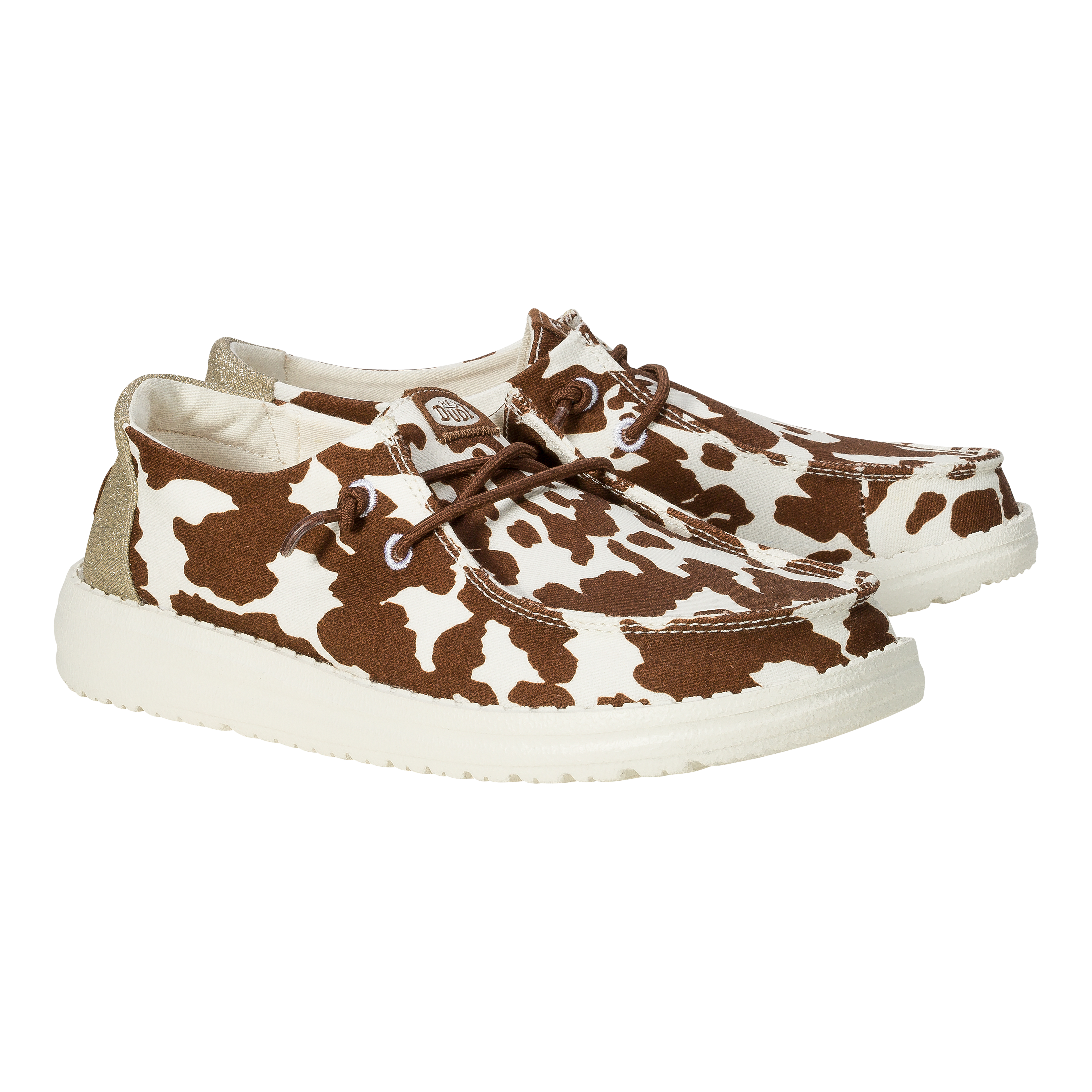 HEYDUDE shoes Wendy Cowgirl Sparkle - Brown/White - view 2