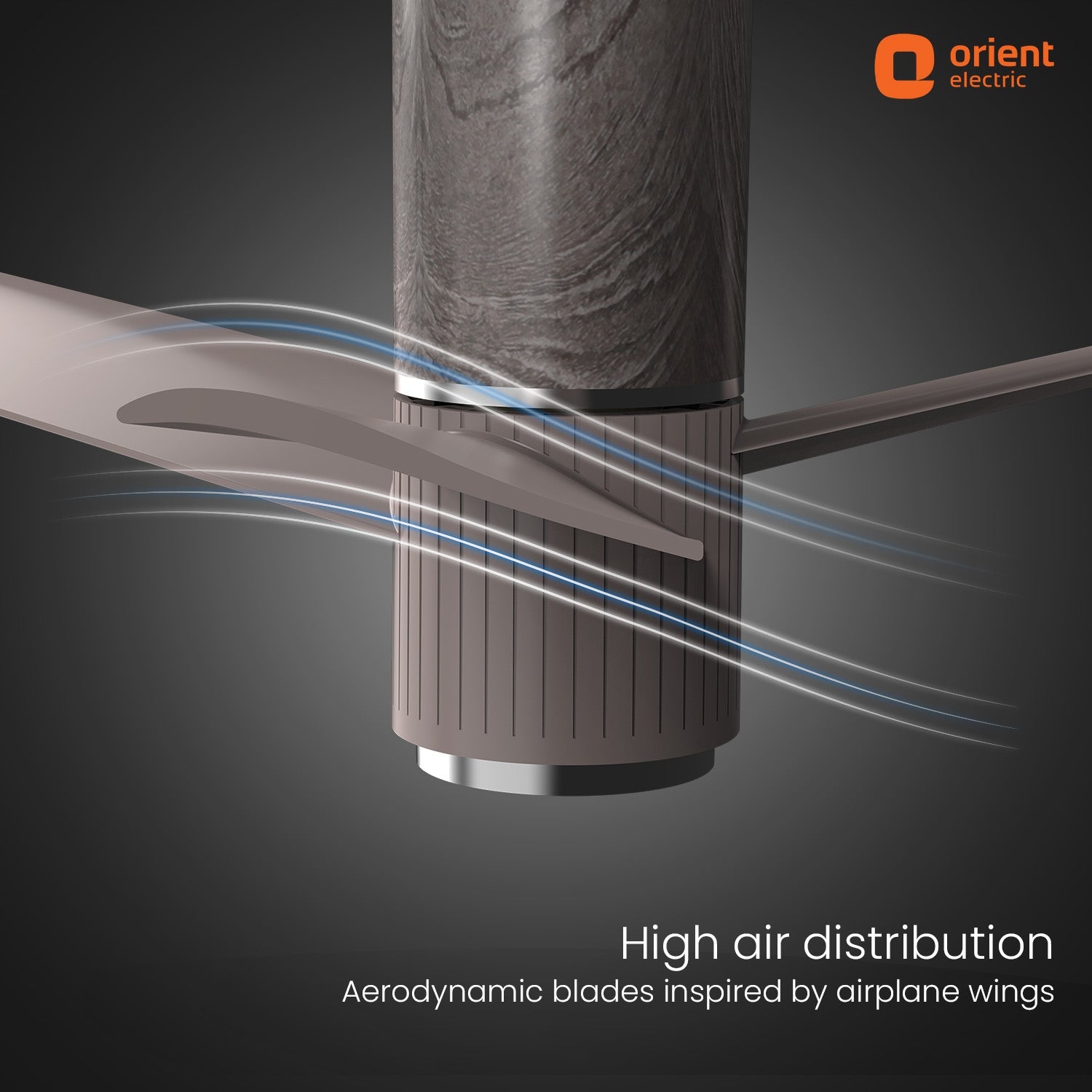 orientelectric Aeroslim with IoT, Remote & 3CCT Underlight BLDC PRO Smart Ceiling Fan - view 3