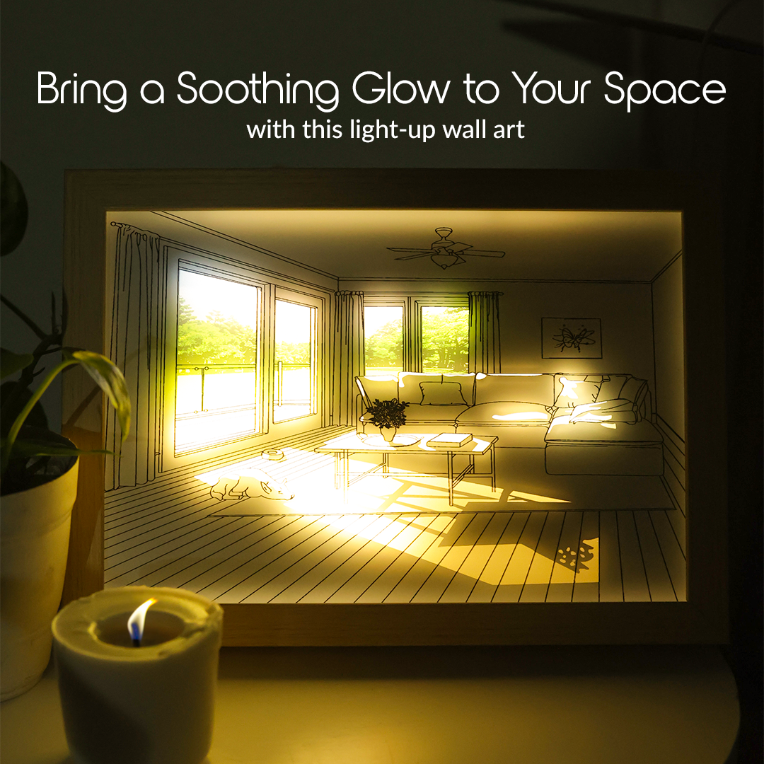Cpensus Light Up Wall Art - view 2