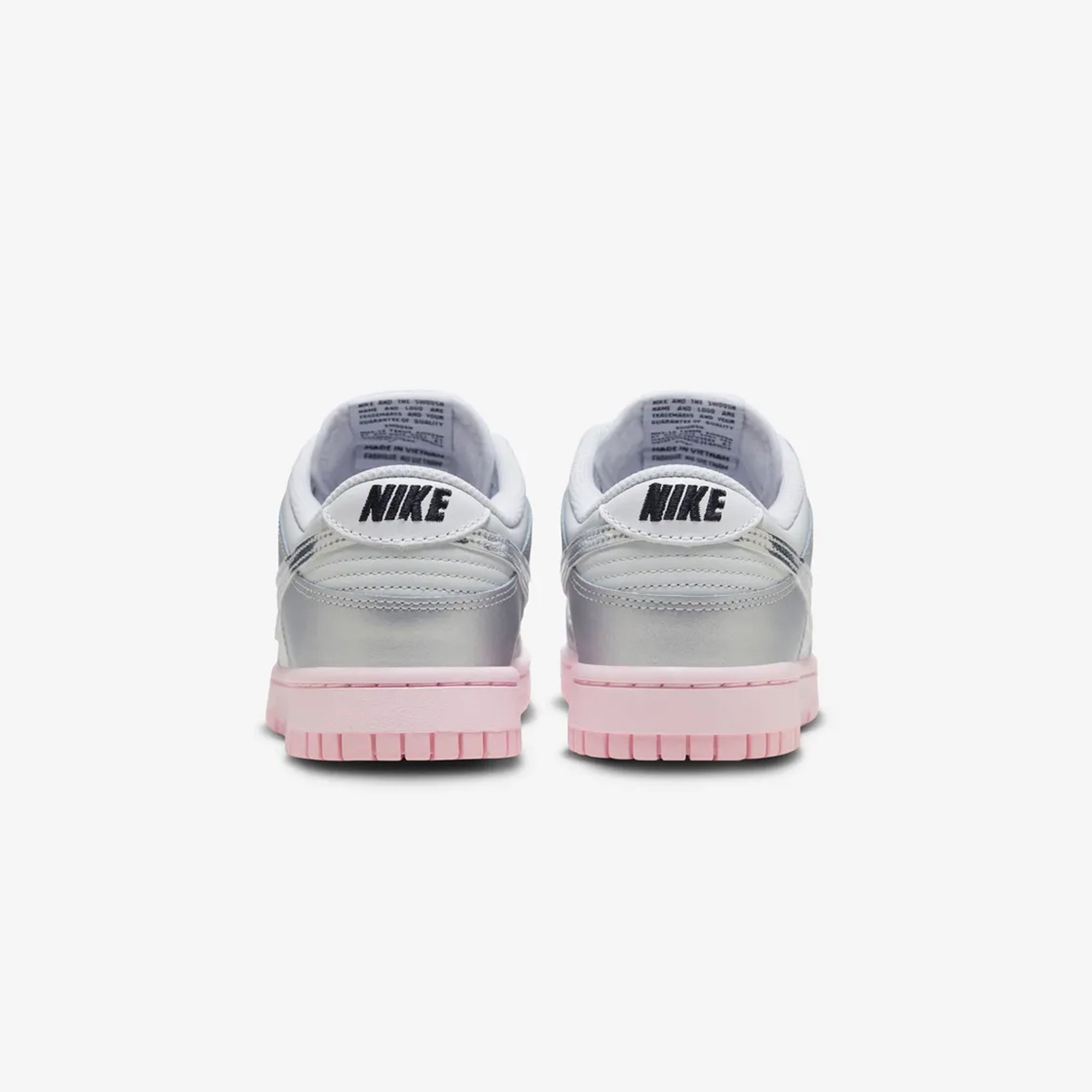 Nike | Dunk Low Lx { Photon Dust/metallic Silver-pink Foam - view 3