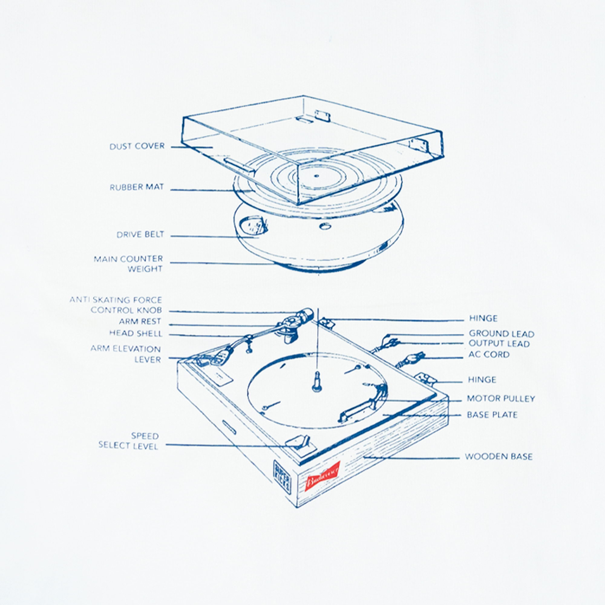 Superkicks | SUPERKICKS X BUDWEISER TEE { THE BLUEPRINT - view 4