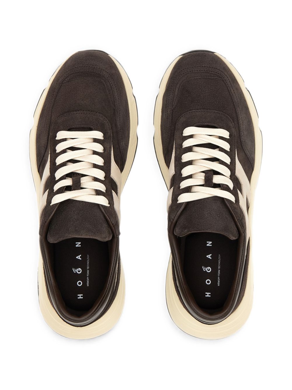 HOGAN Sneakers BROWN – Calf Leather 100% - view 5