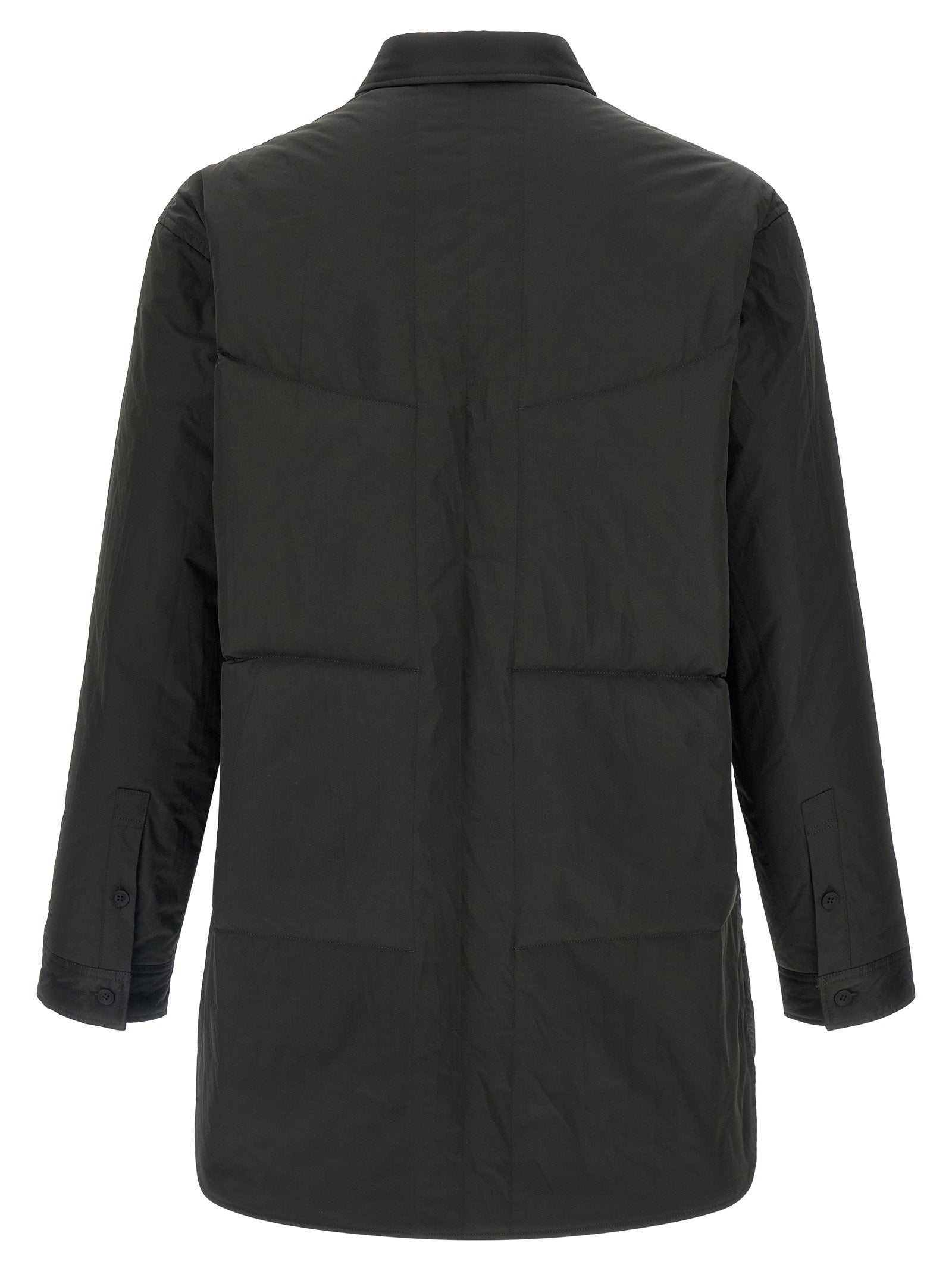 Yohji Yamamoto Padded Overshirt – 100% polyester - view 2