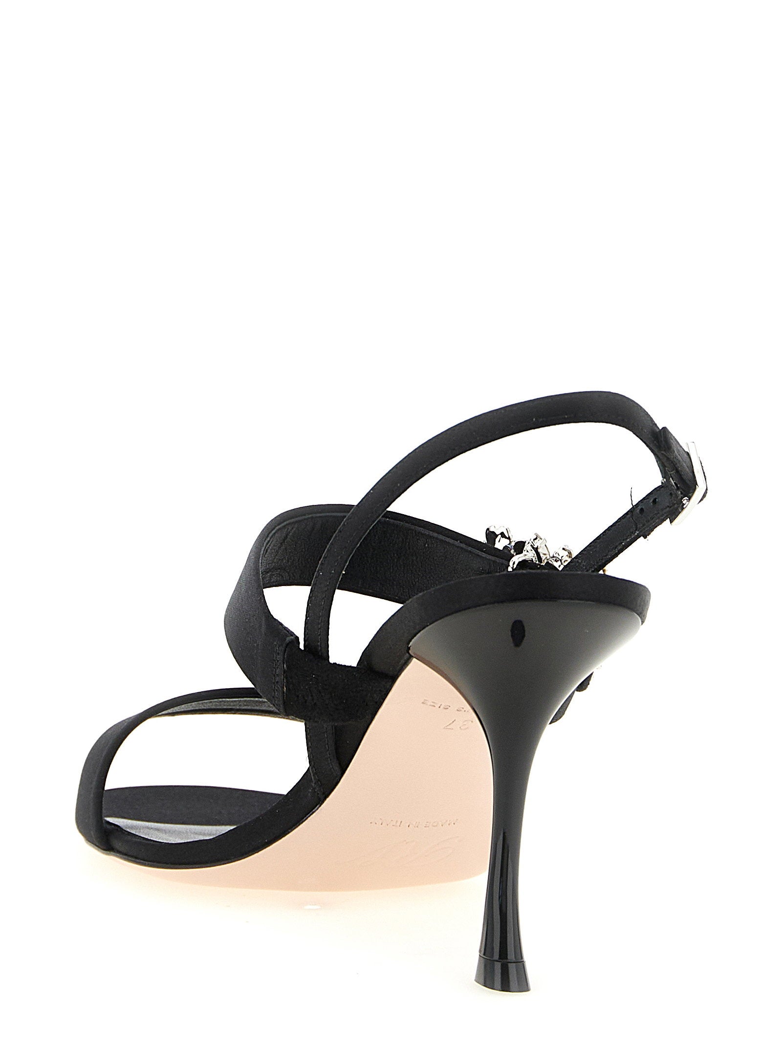 Roger Vivier Mini Bouquet Sandals – 68% viscose, 32% silk - view 3