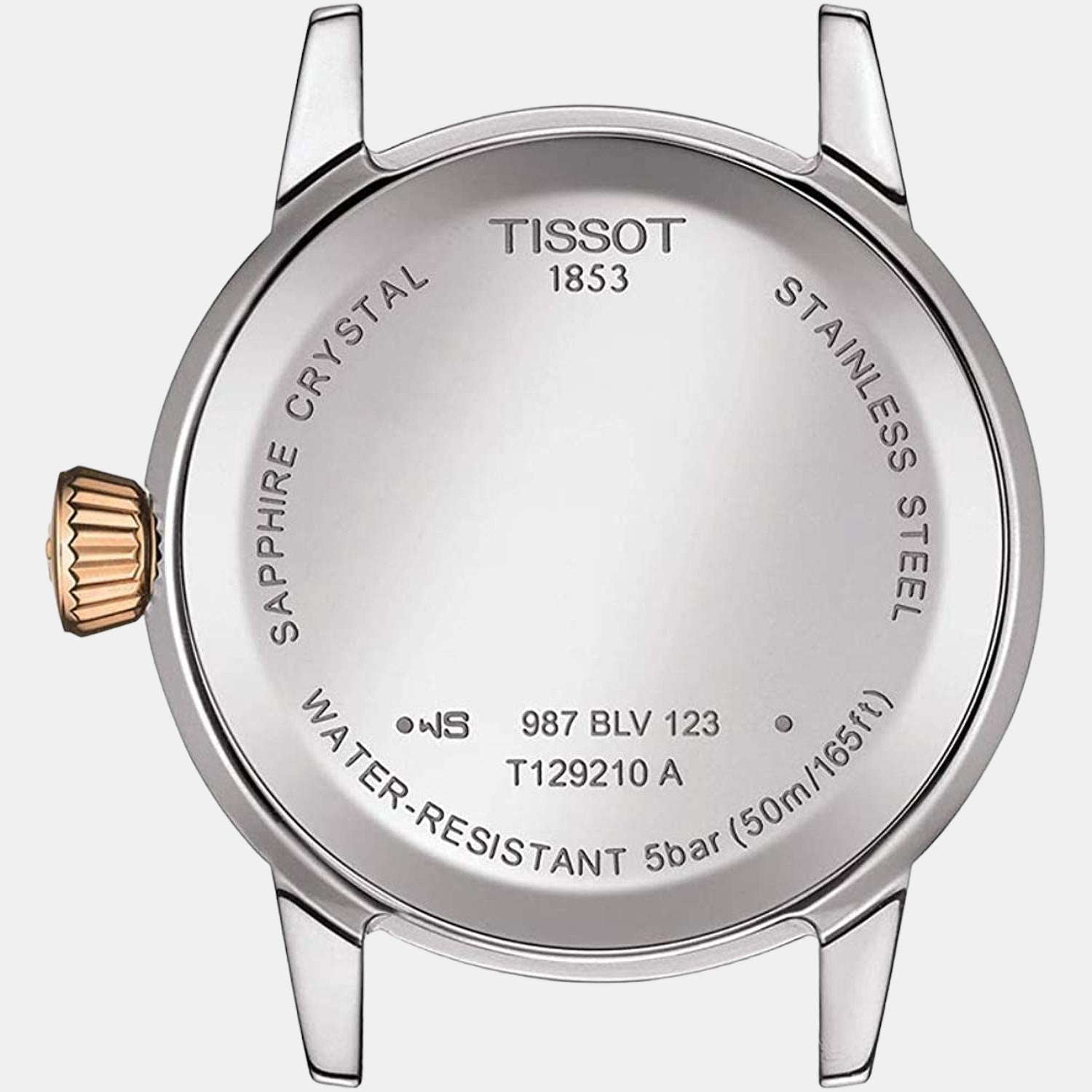 Tissot Classic Dream Women Quartz White Dial Analog Stainless Steel Watch T1292102201300 - view 2