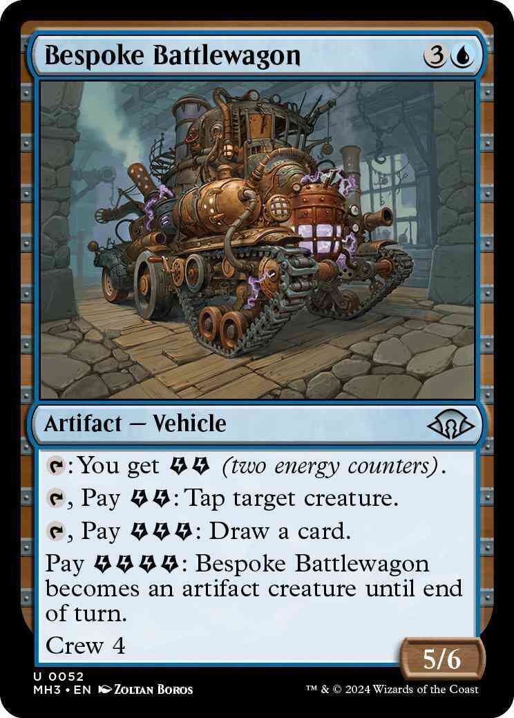 Bespoke battlewagon 52 – Magic Bespoke Battlewagon [52] [Modern Horizons 3] [Non-Foil]