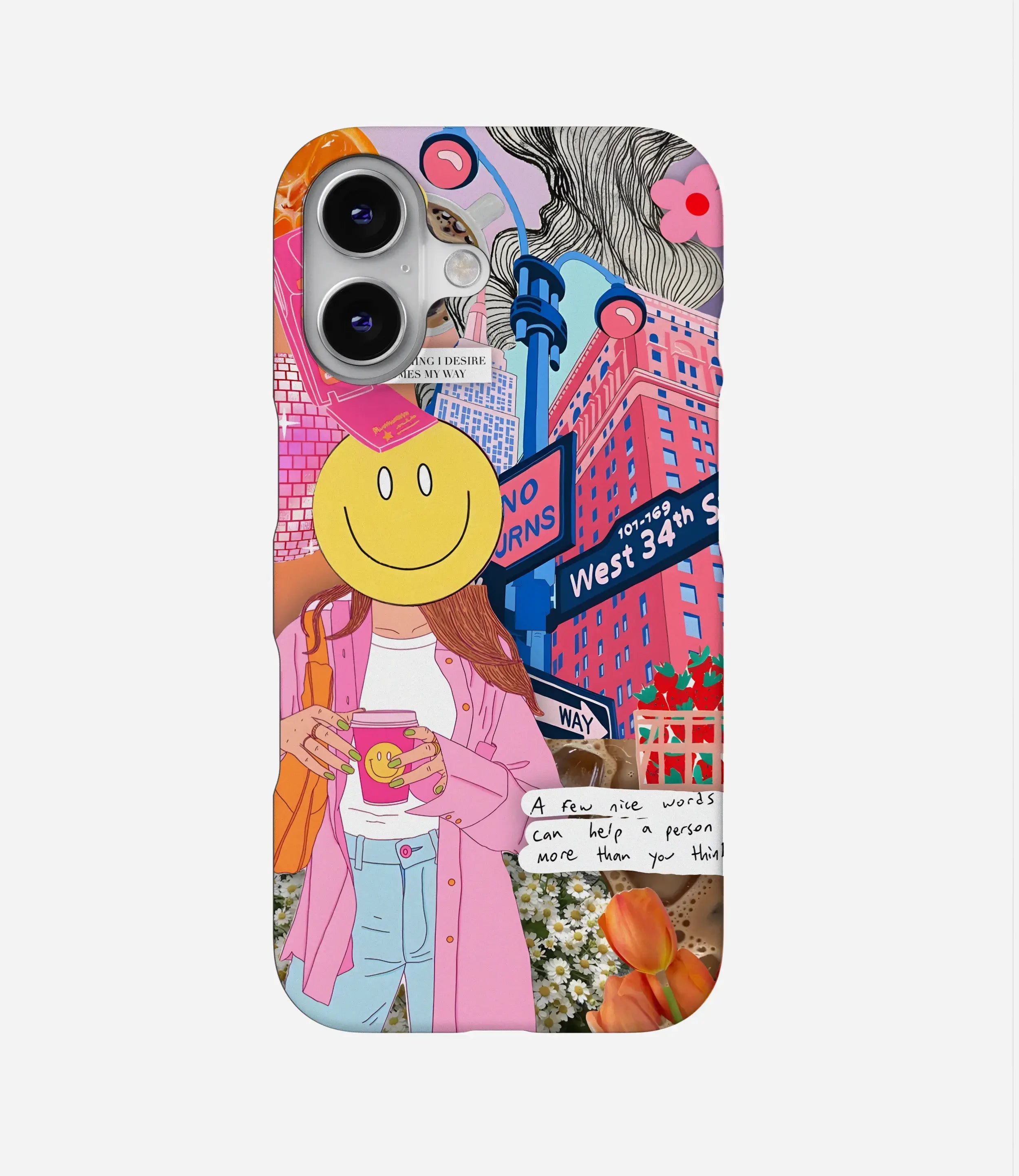 The Case Company Aesthetic City Girl Hard Case