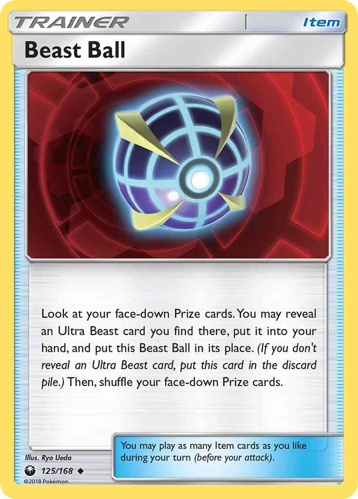 Uncommon sm7-125 reverse – Pokémon Beast Ball - 125/168 - Uncommon [sm7-125] [Reverse Holo]