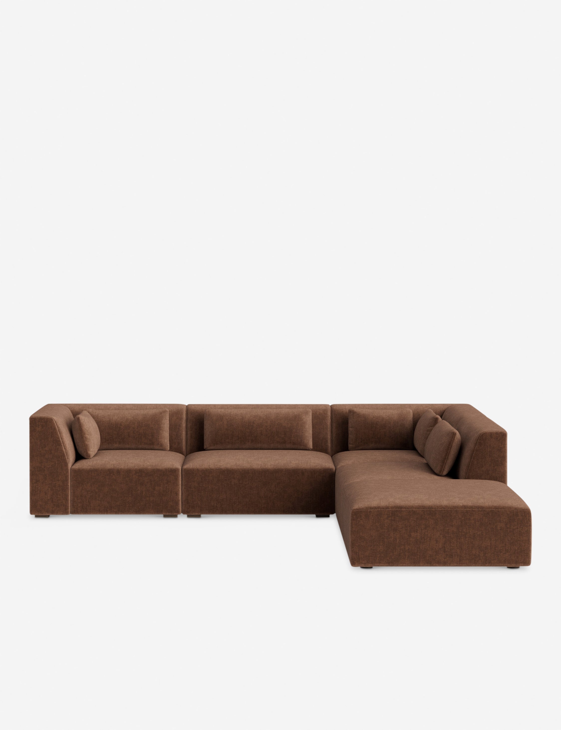 Lulu and Georgia Koh Modular Sectional Sofa With Ottoman - view 7