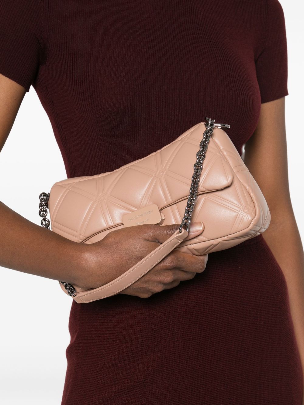 Emporio Armani Medium leather shoulder bag - view 5