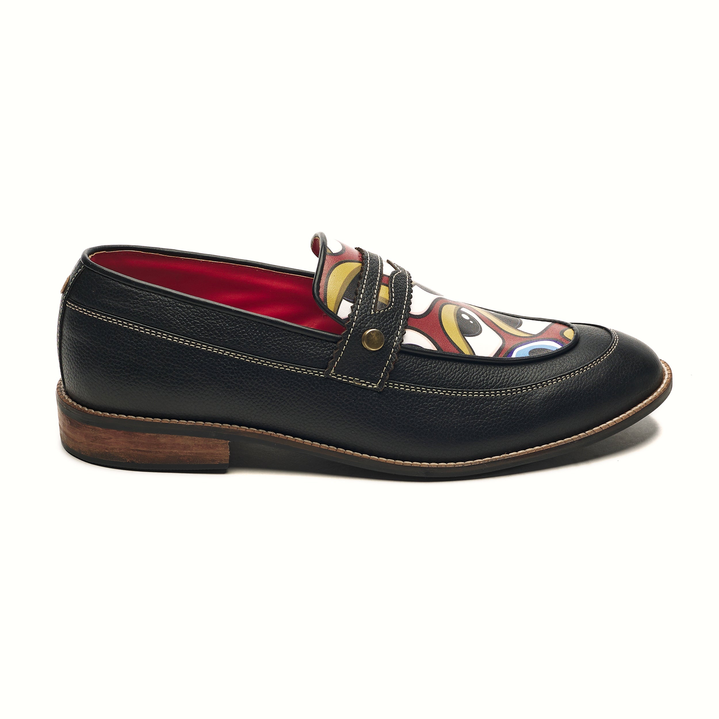 Banjaaran Studio ‘Nazar’ Loafers Men – Coal - view 3