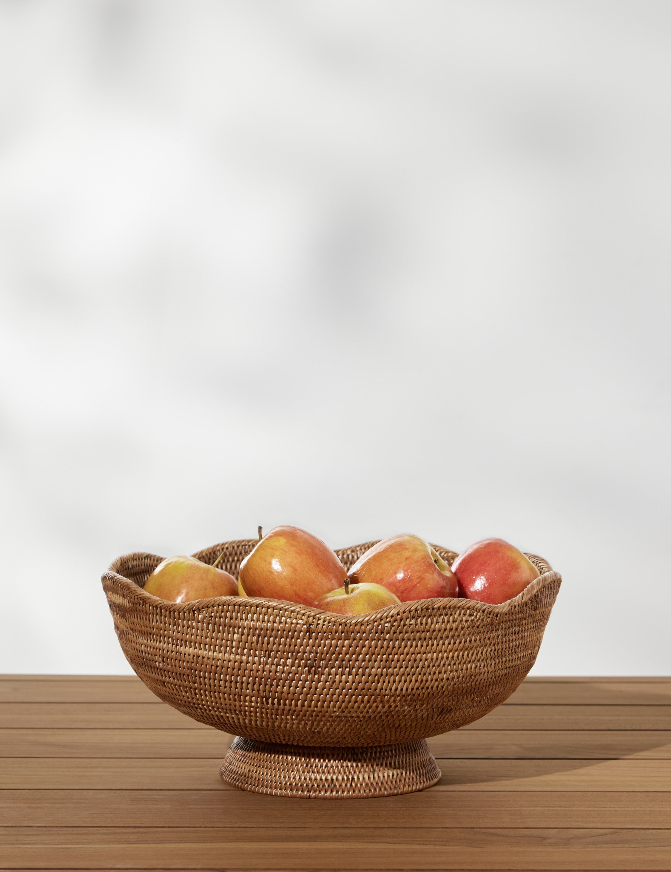 Lulu and Georgia Tyna Rattan Bowl – Natural