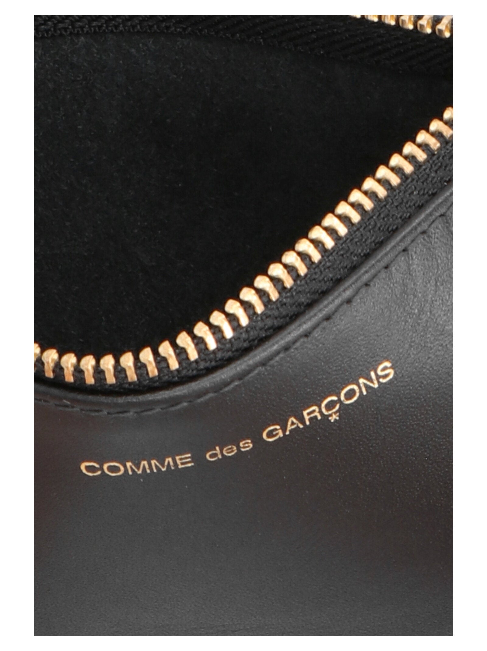 Comme Des Garcons Wallet Logo Print Wallet - view 3