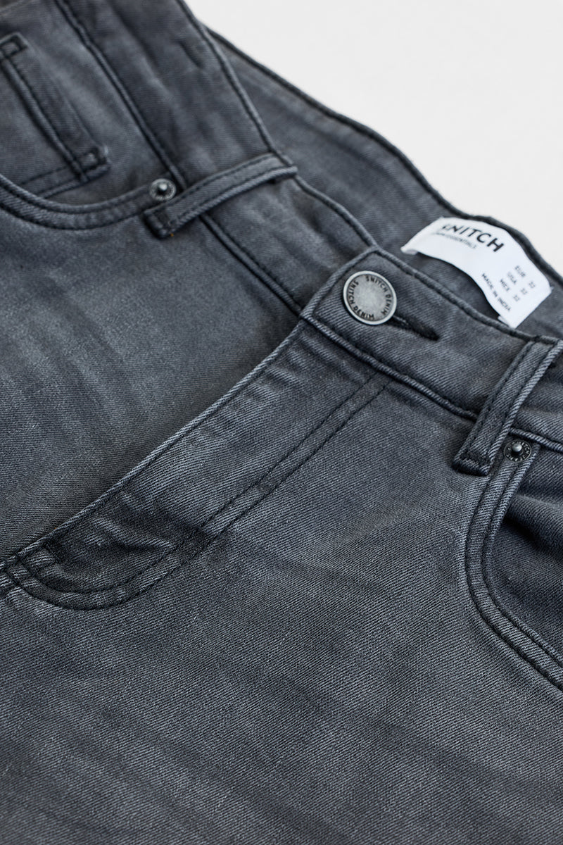 SNITCH Grey Skinny Fit Jeans - view 2