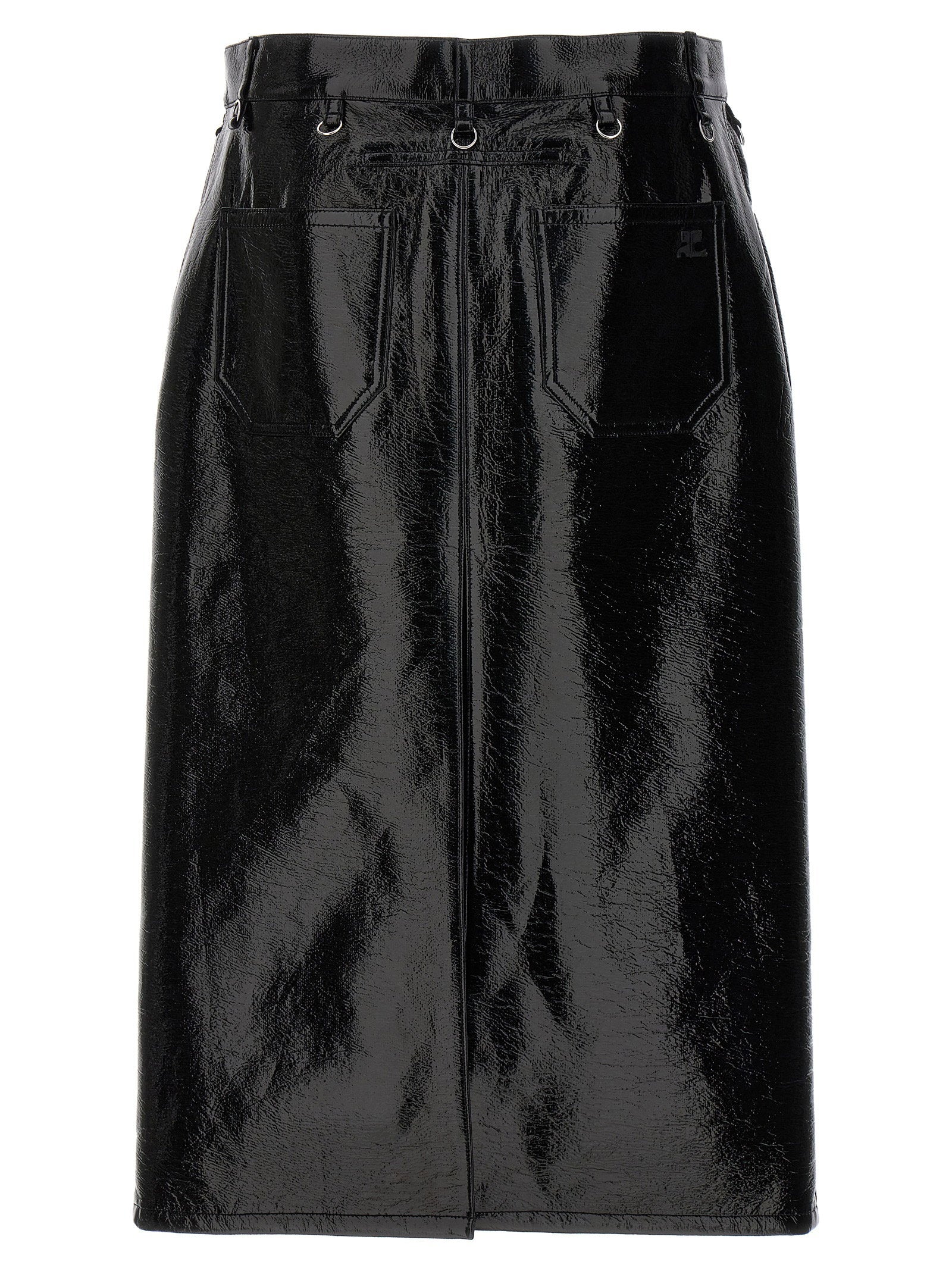 Courreges Multiflex Skirt – 88% co, 10% pa, 2% ea - view 2