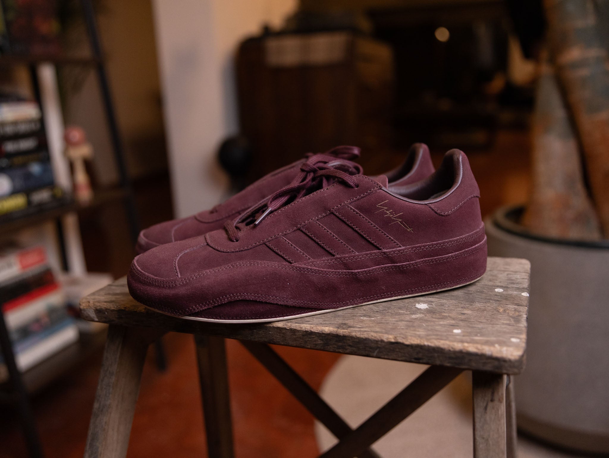 Adidas Y-3 Gazelle Shadow Red
