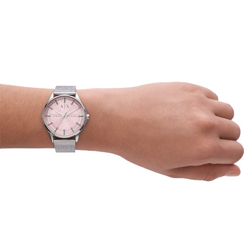 Armani Exchange Hampton Pink Dial Women 36mm - view 2