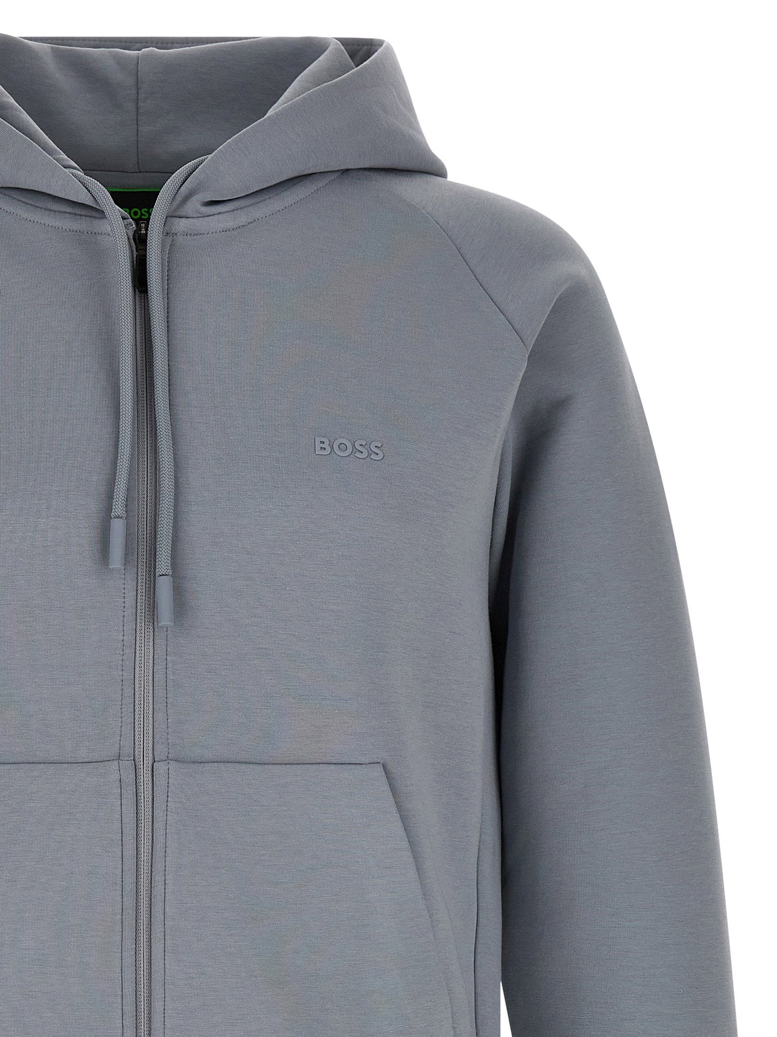 Hugo Boss Cotton Hoodie – 95% cotton, 5% elastane - view 3