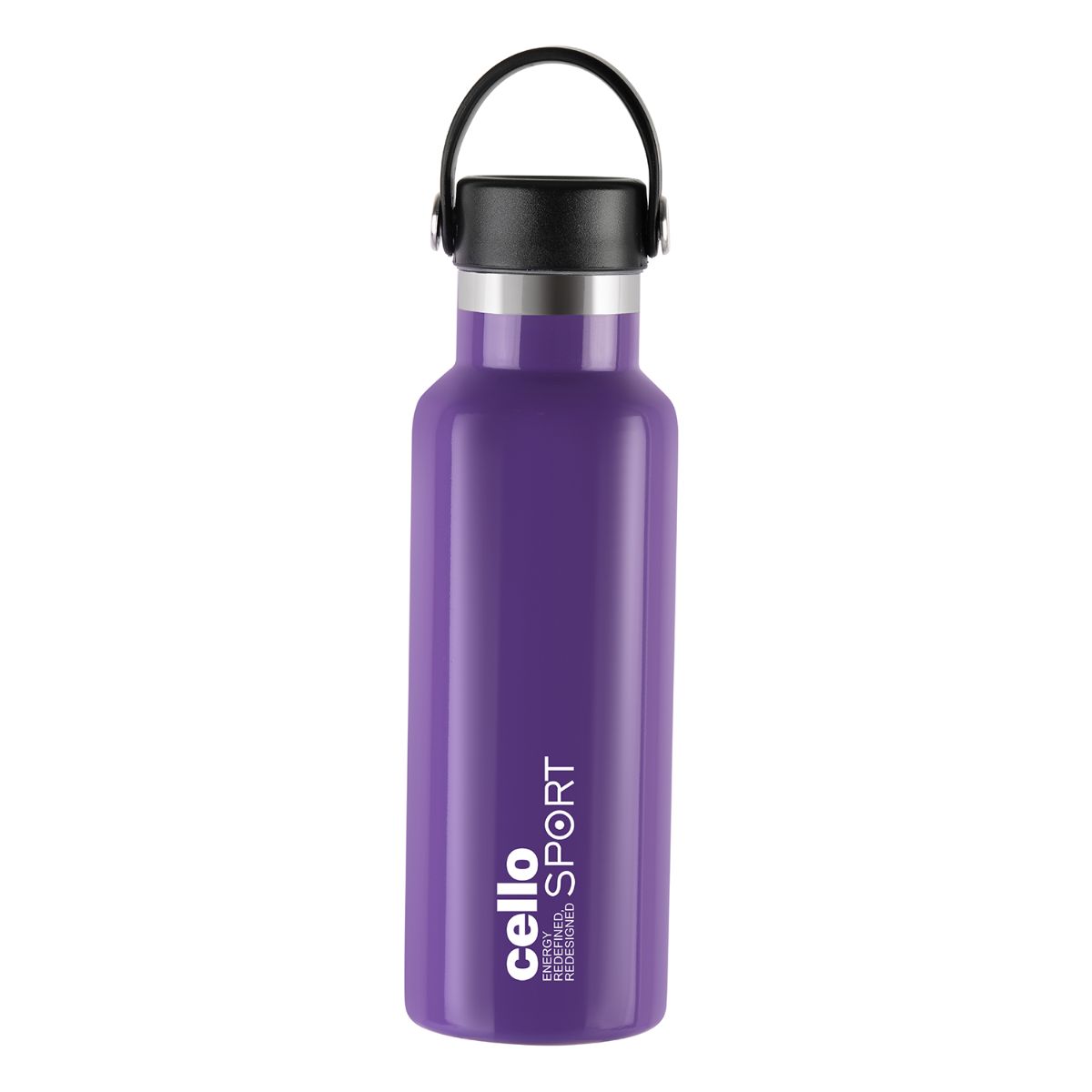 Cello Aqua Bliss Flask, Vacusteel Water Bottle, 600ml - view 10