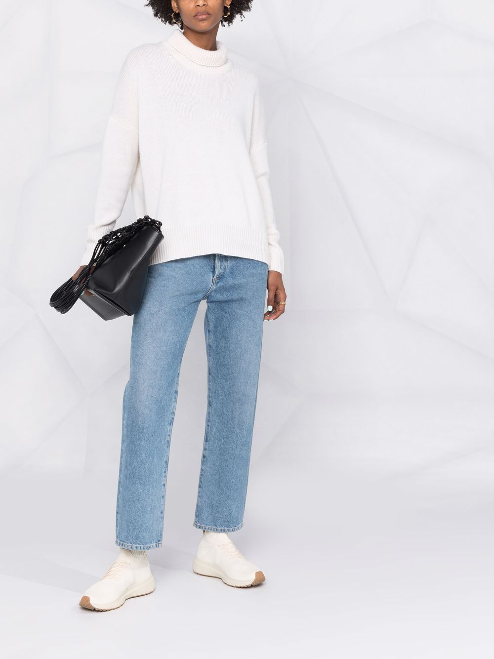 LISA YANG Sweaters ECRU – Cashmere 100 % - view 2