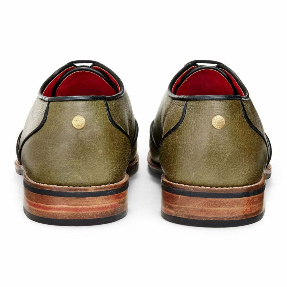 Banjaaran India Core Brogues Men – Olive - view 4