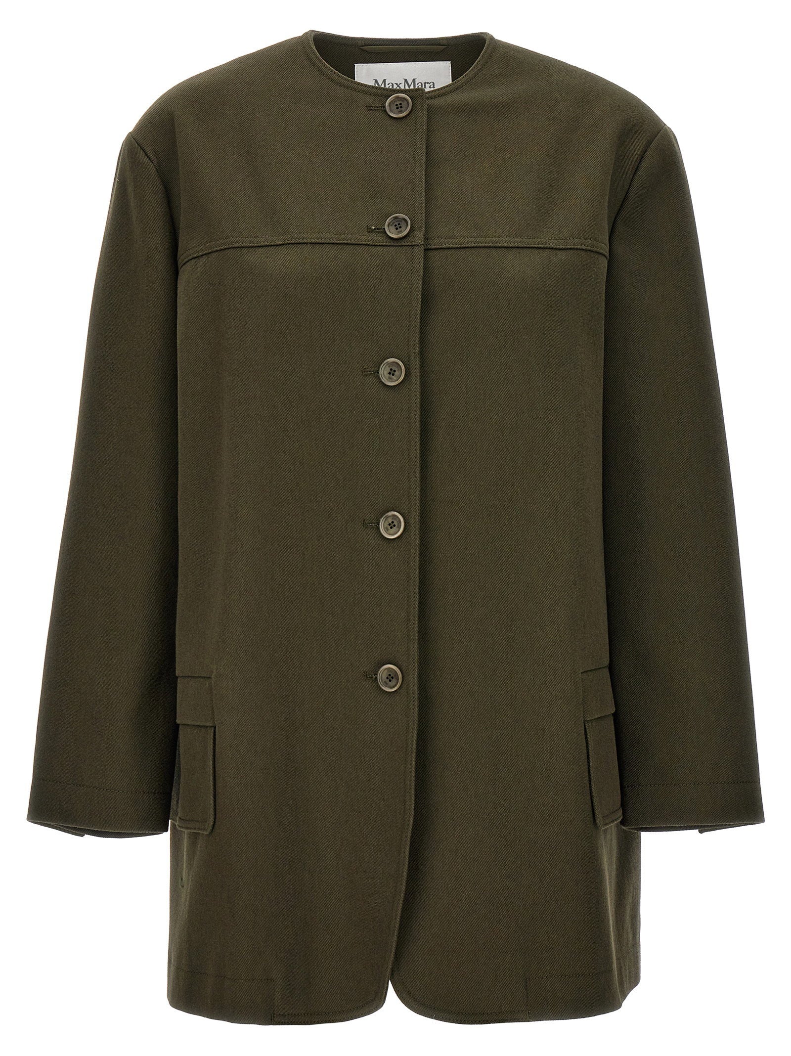 Max Mara Recital Midi Jacket – 100% cotton