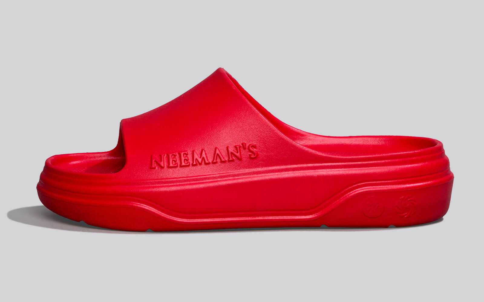 Neeman's Cushers Slides For Women : Red