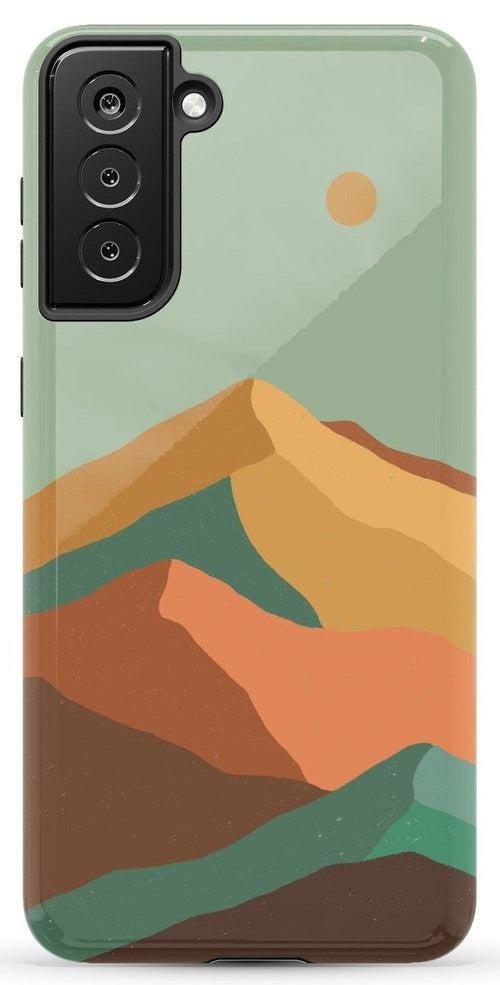 Casetry Endless Peaks | Colorblock Mountain Samsung Case - view 35